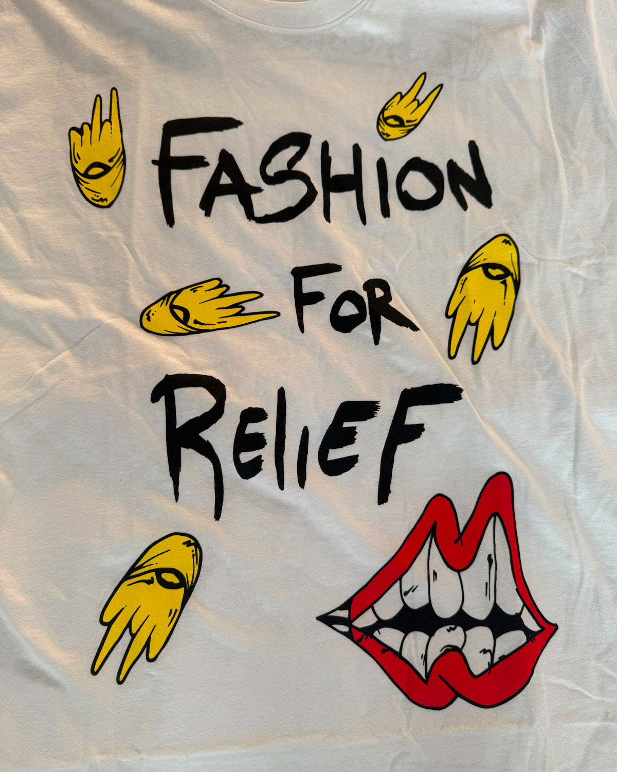 Chrome Hearts Friends & Family Naomi Campbell 'Fashion For Relief' Tee