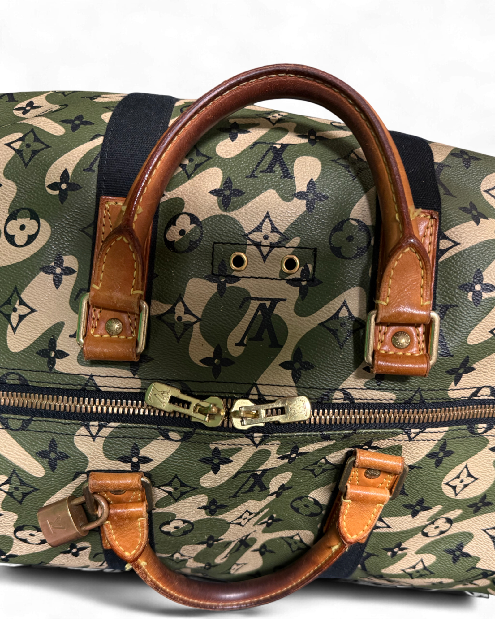 Louis Vuitton x Murakami Camouflaged Duffle Bag