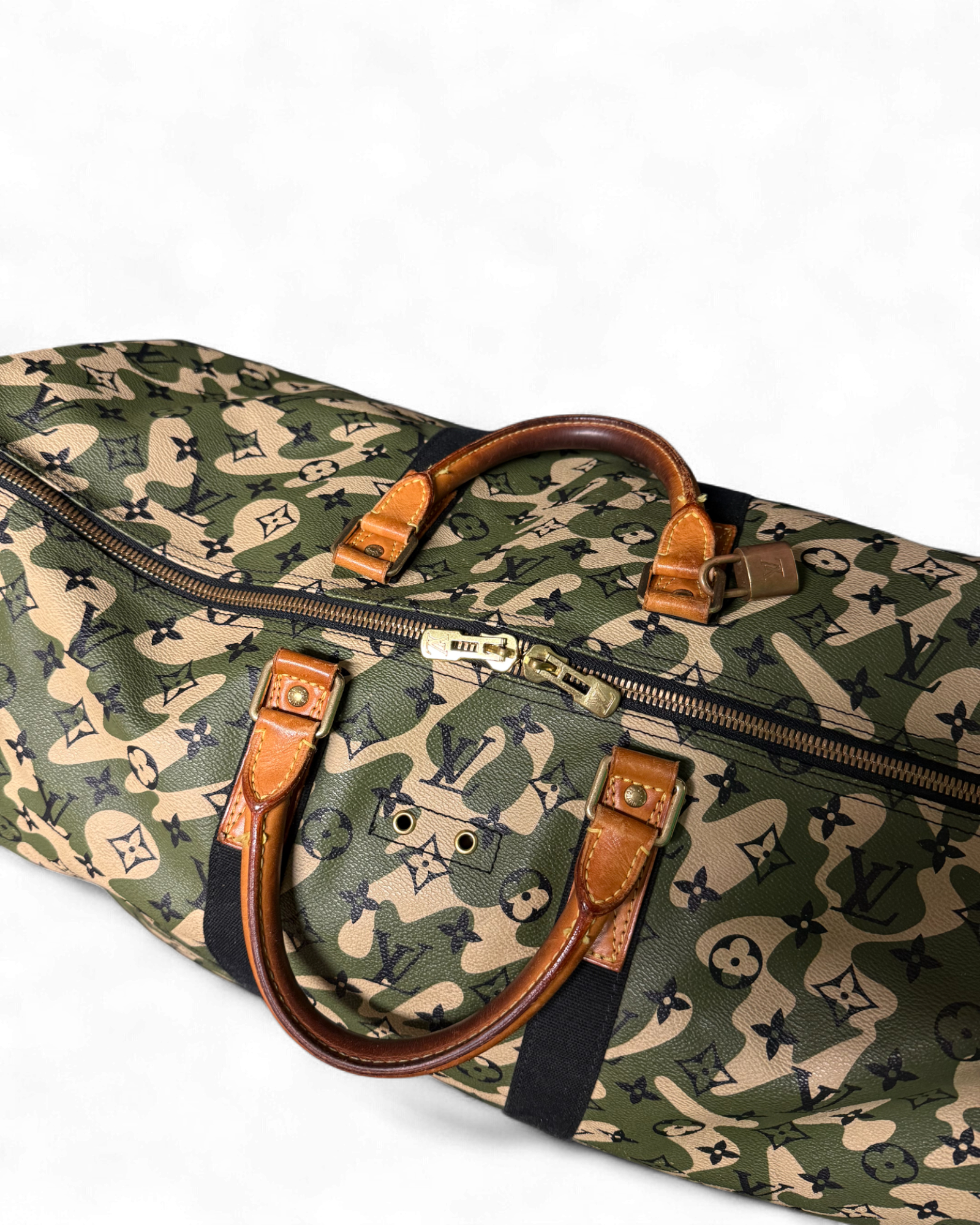Louis Vuitton x Murakami Camouflaged Duffle Bag