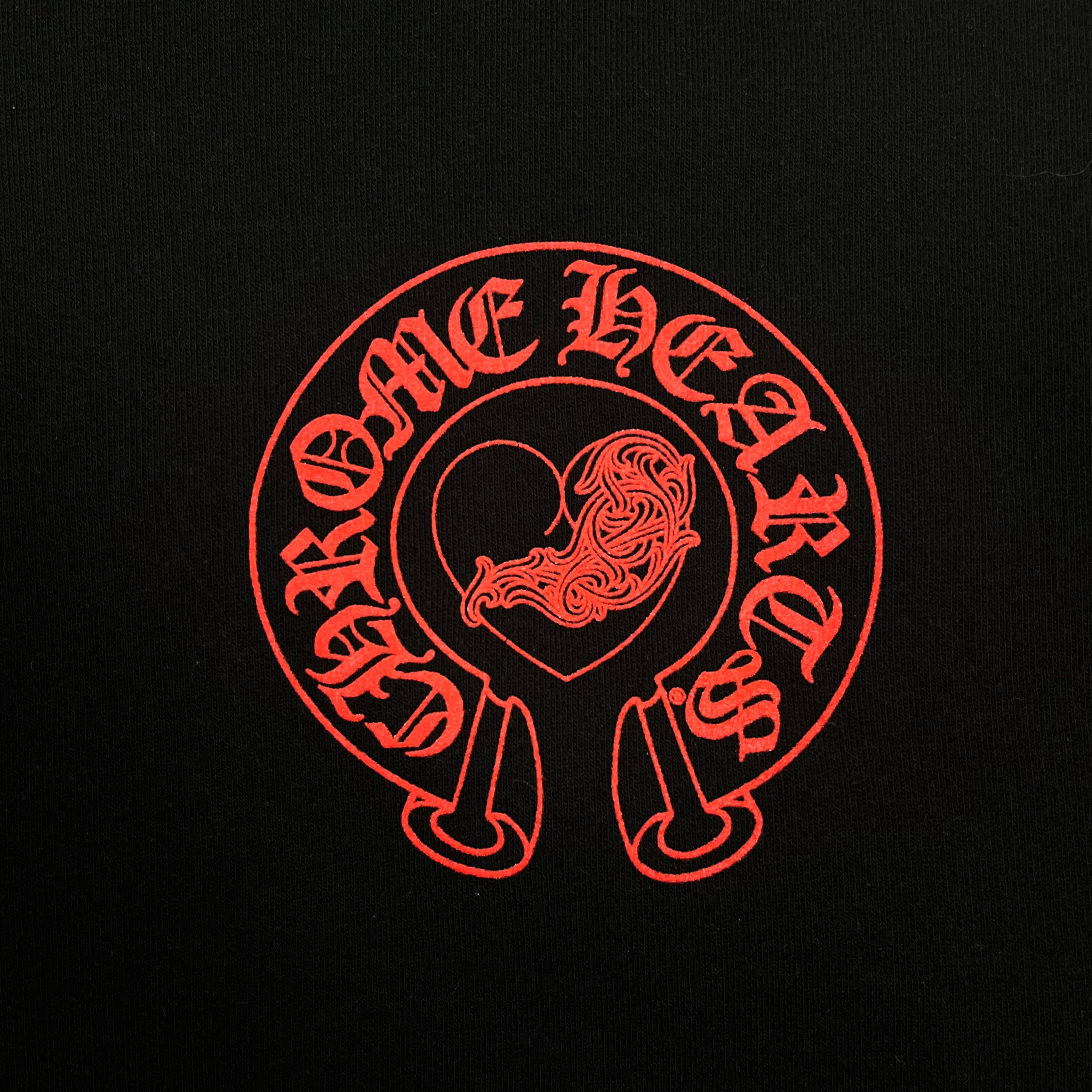Chrome Hearts Deadly Doll Black Red Hoodie