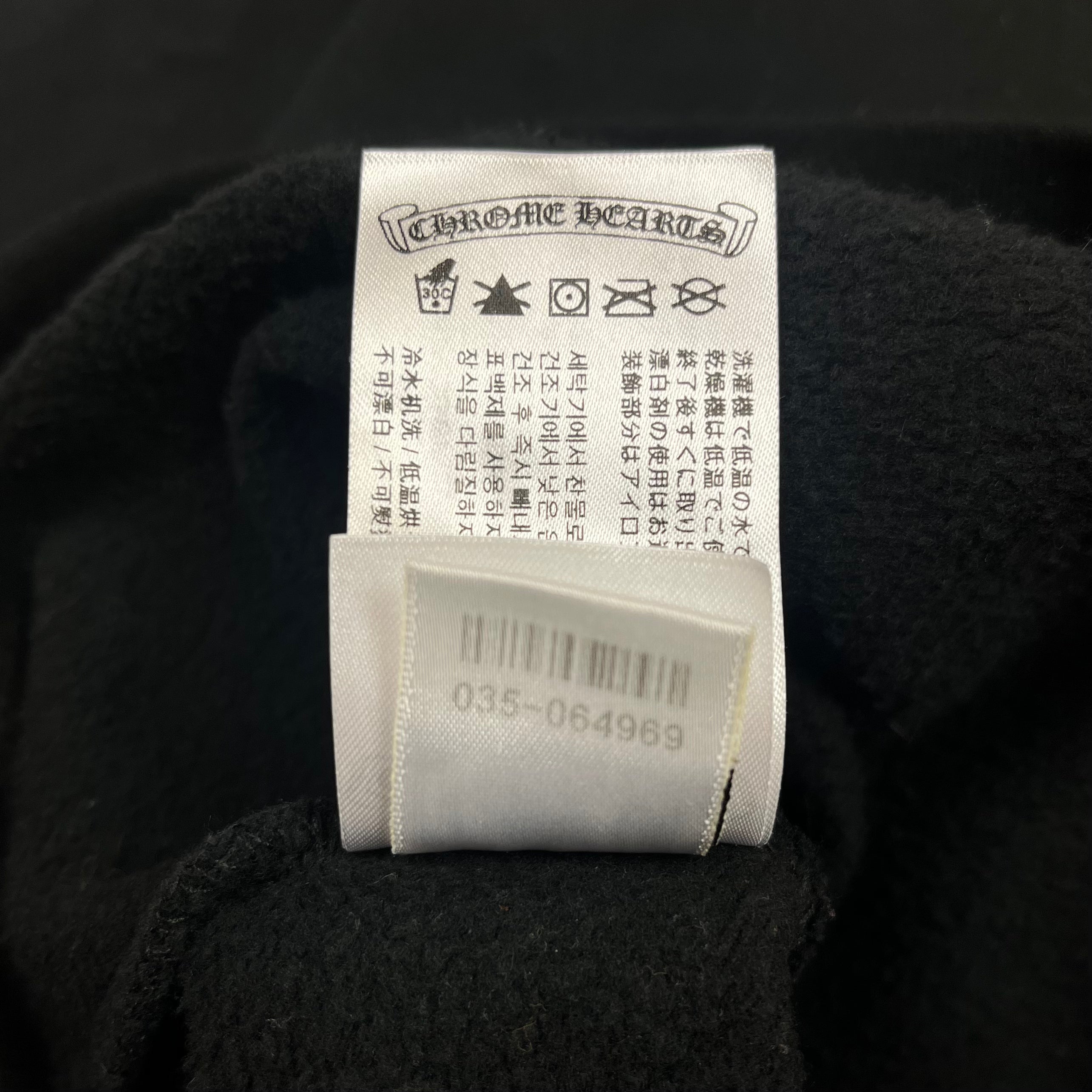 Chrome Hearts Deadly Doll Black Red Hoodie