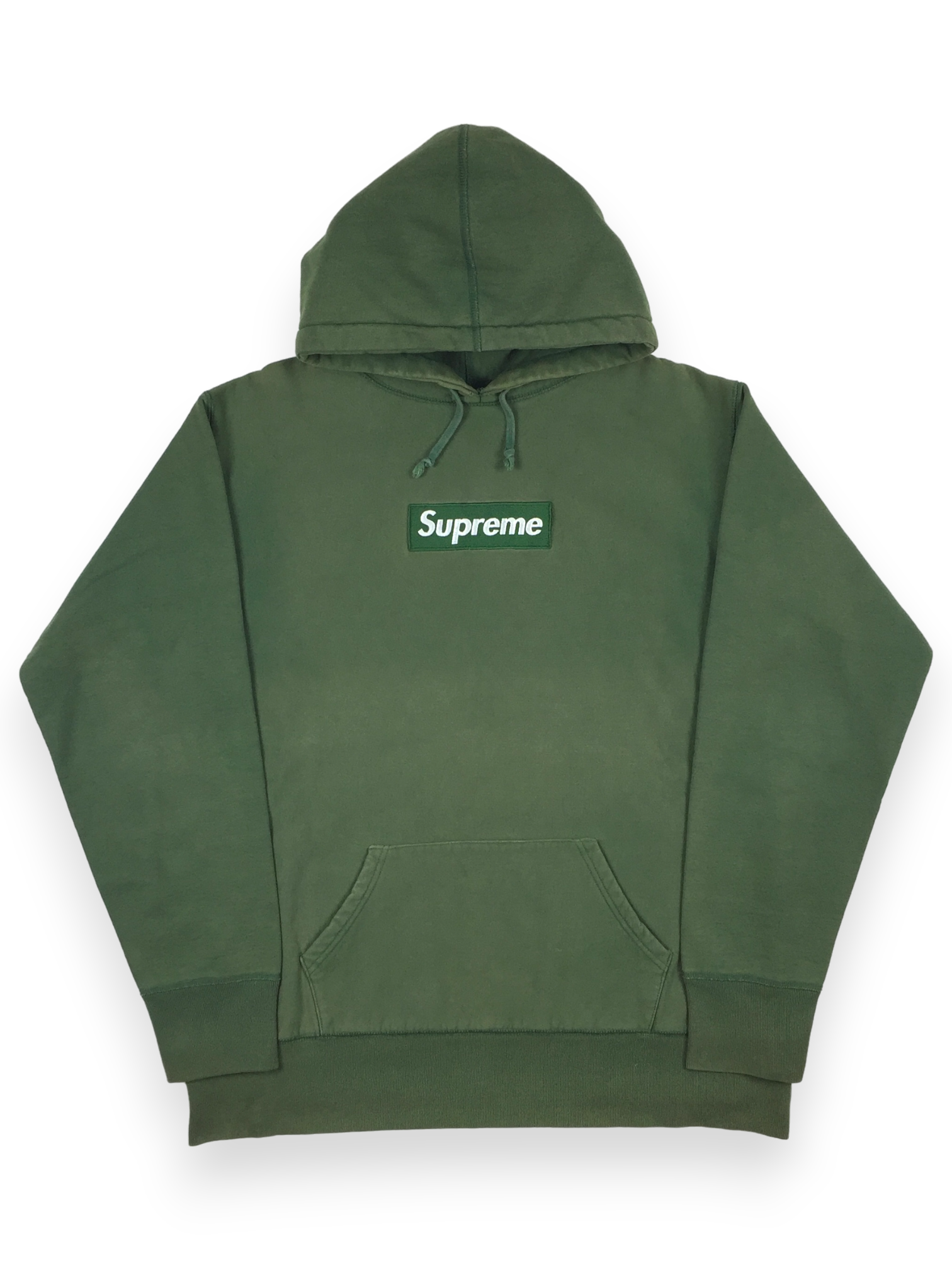 1999 Supreme Forest Green Box Logo Hoodie