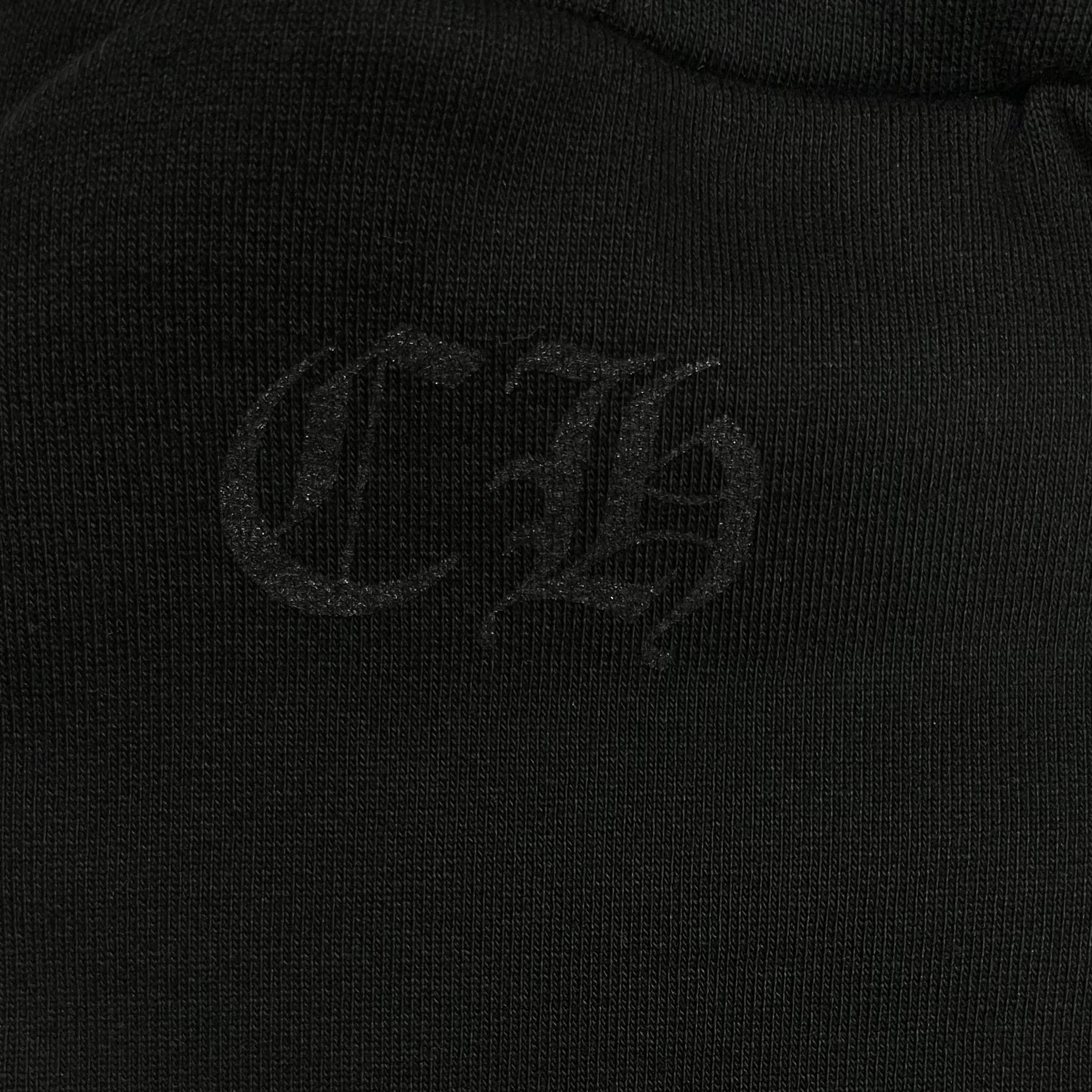 Chrome Hearts Gradient Multi Color Logo Black Sweatpants