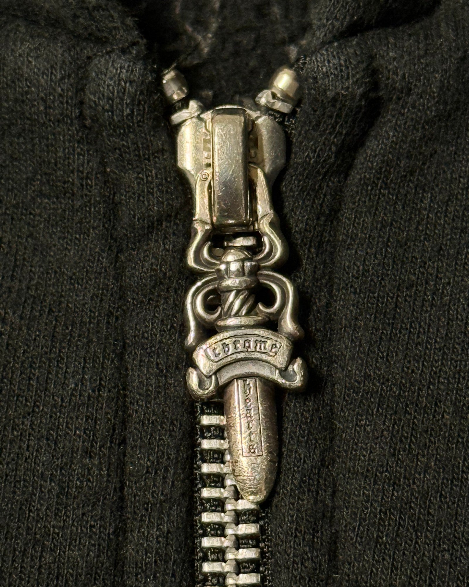 Chrome Hearts “Fuck You” Zip-Up Hoodie Black