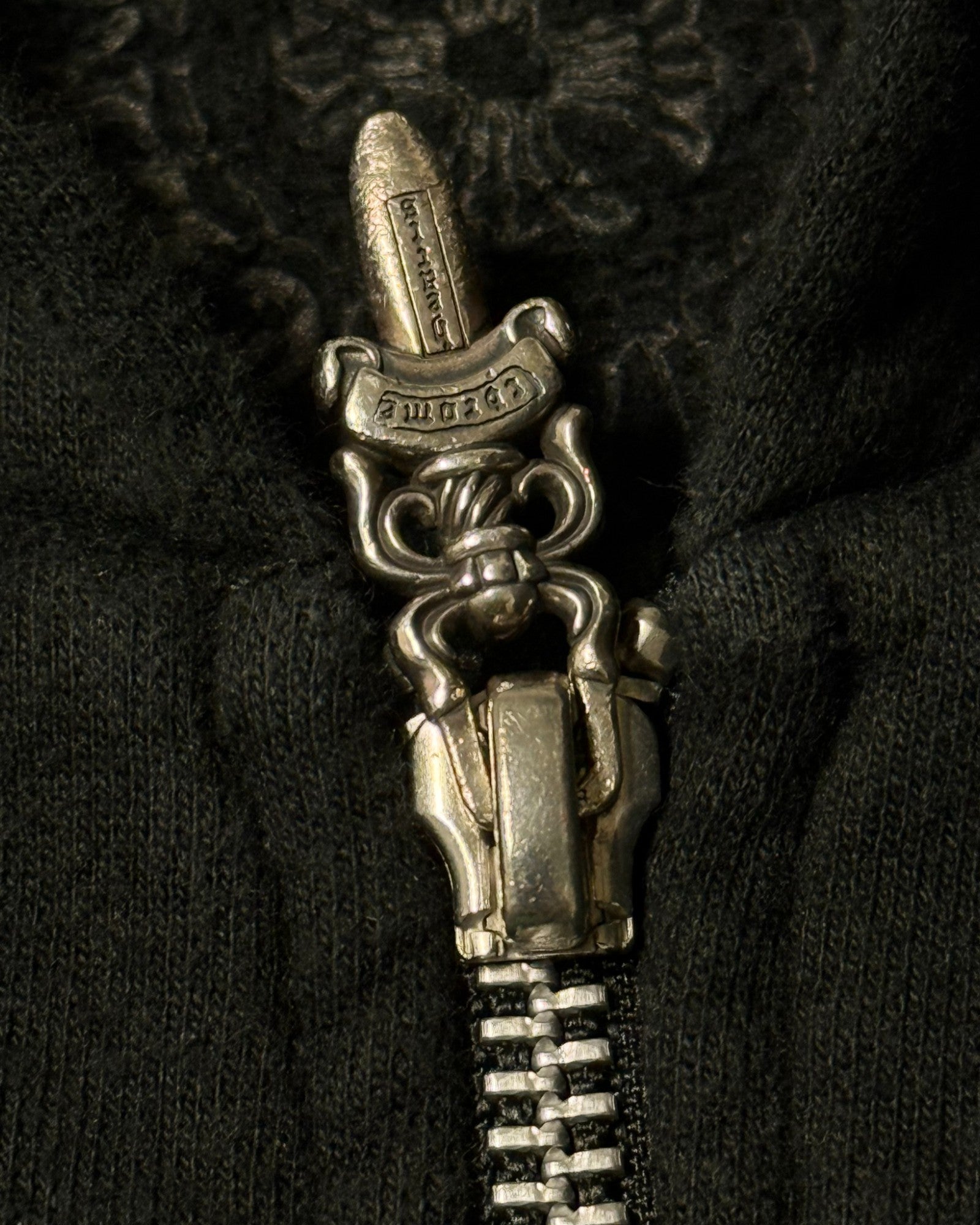 Chrome Hearts “Fuck You” Zip-Up Hoodie Black