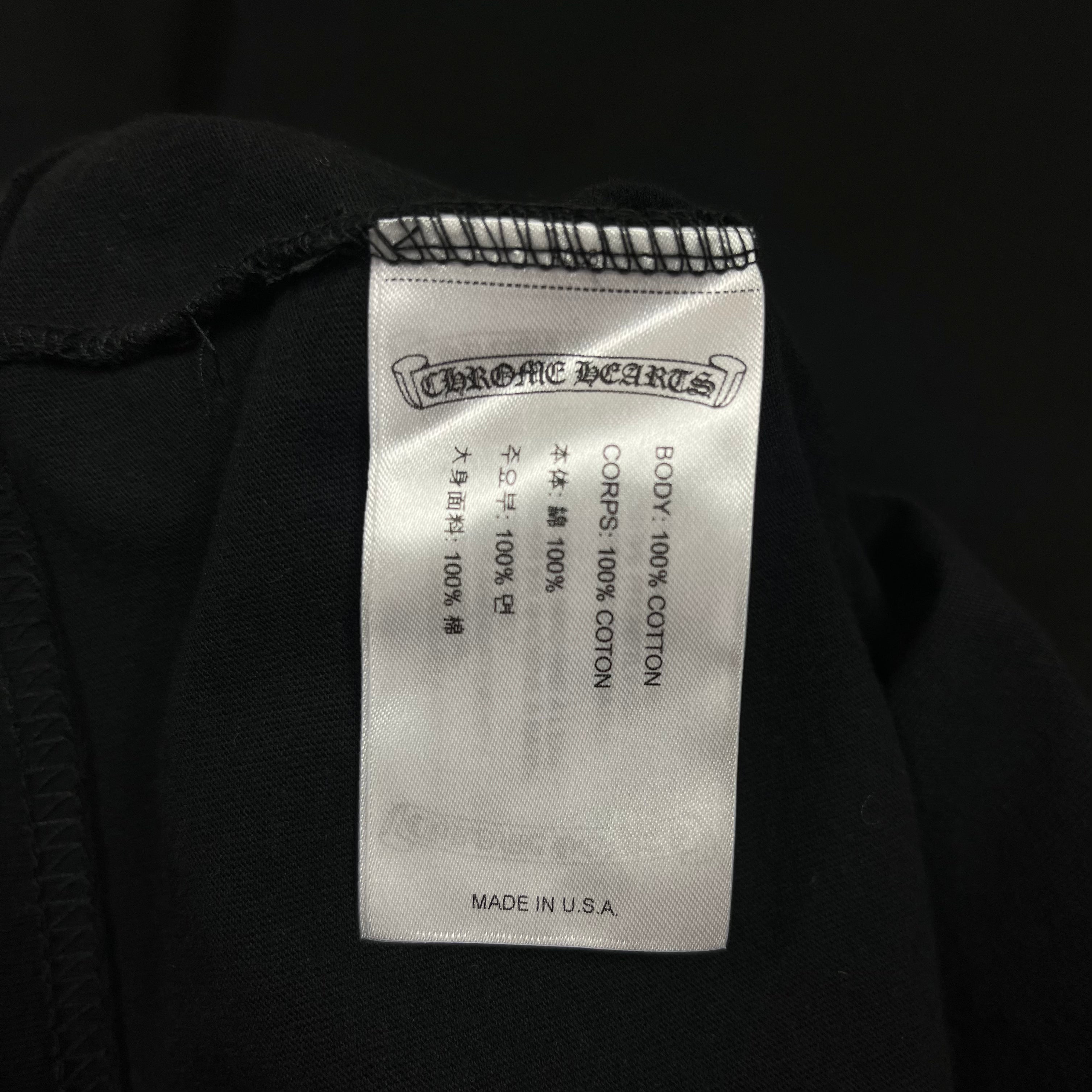 Chrome Hearts Black Boost Longsleeve