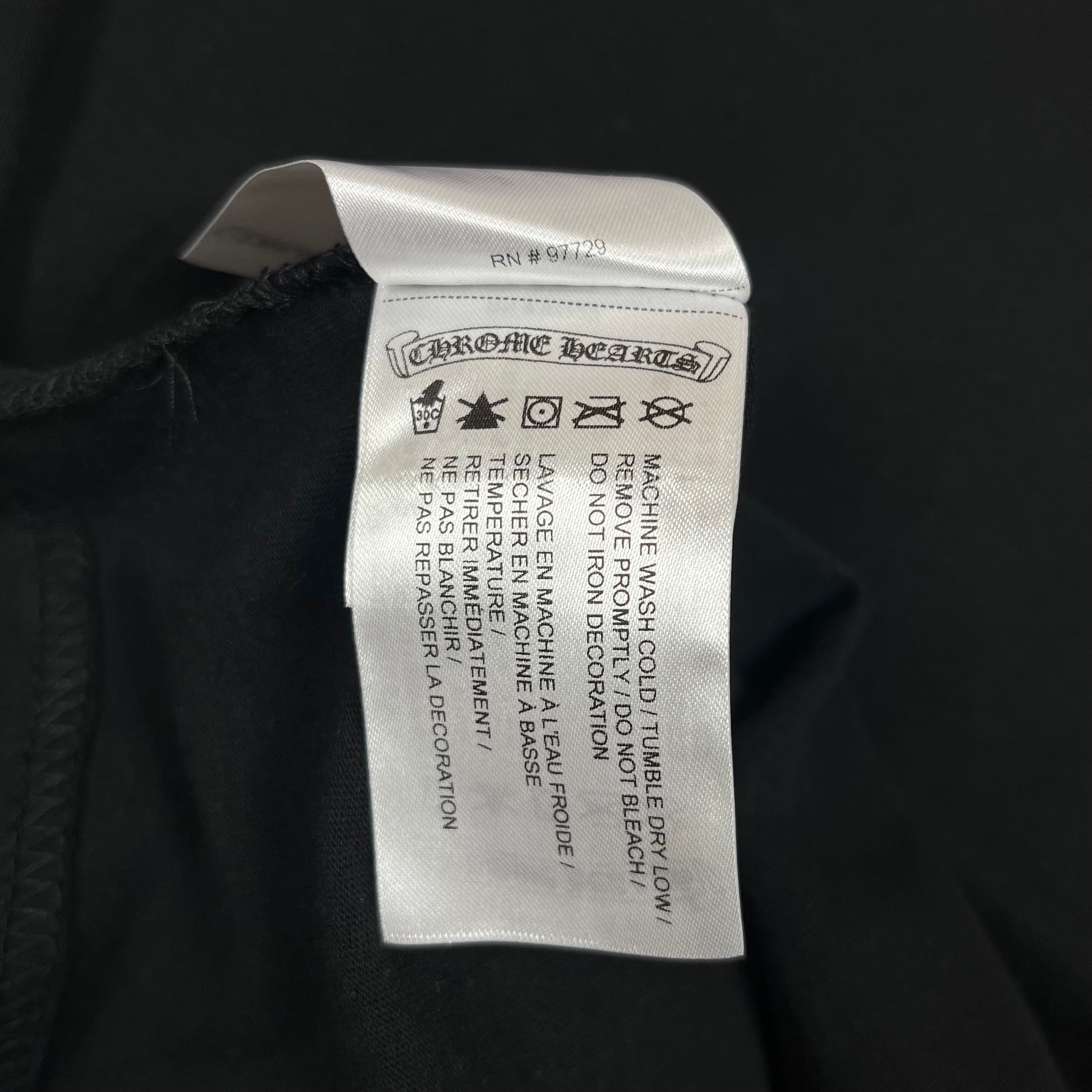 Chrome Hearts Black Boost Longsleeve