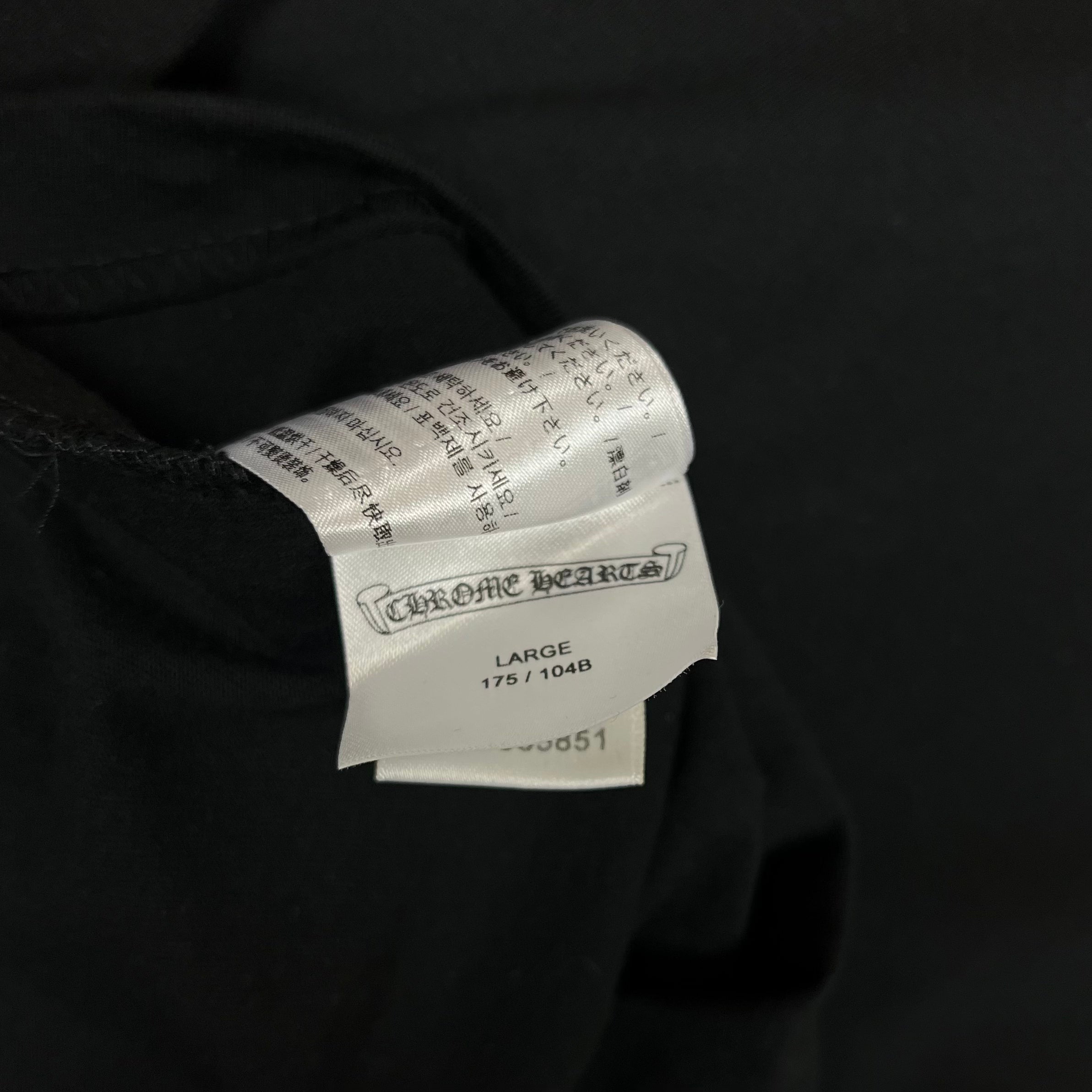 Chrome Hearts Black Boost Longsleeve