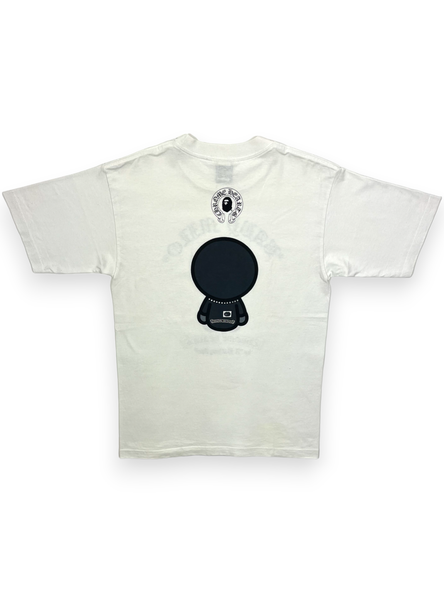 Chrome Hearts Bape Baby Milo White Tee