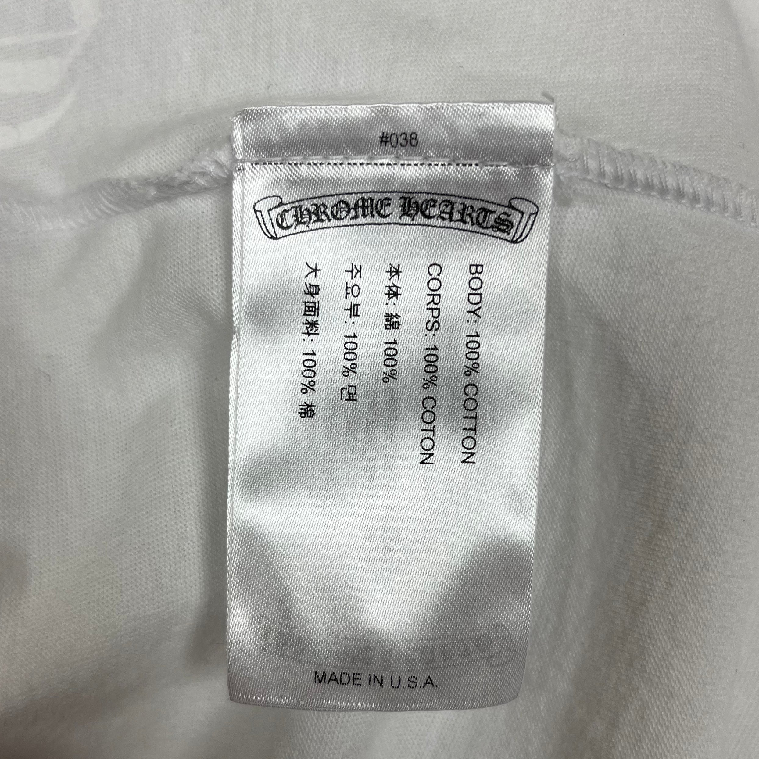 Chrome Hearts White Boost Longsleeve