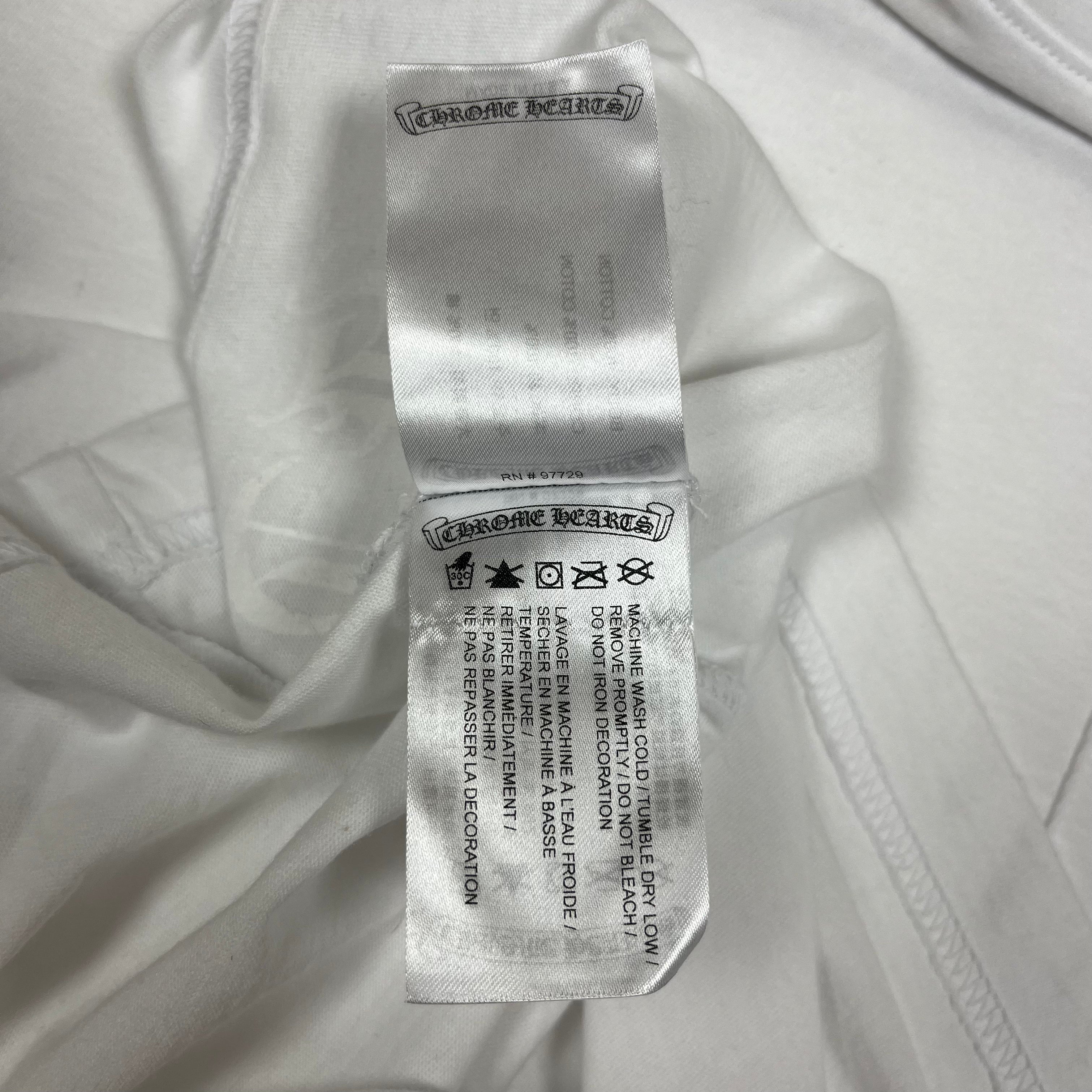 Chrome Hearts White Boost Longsleeve