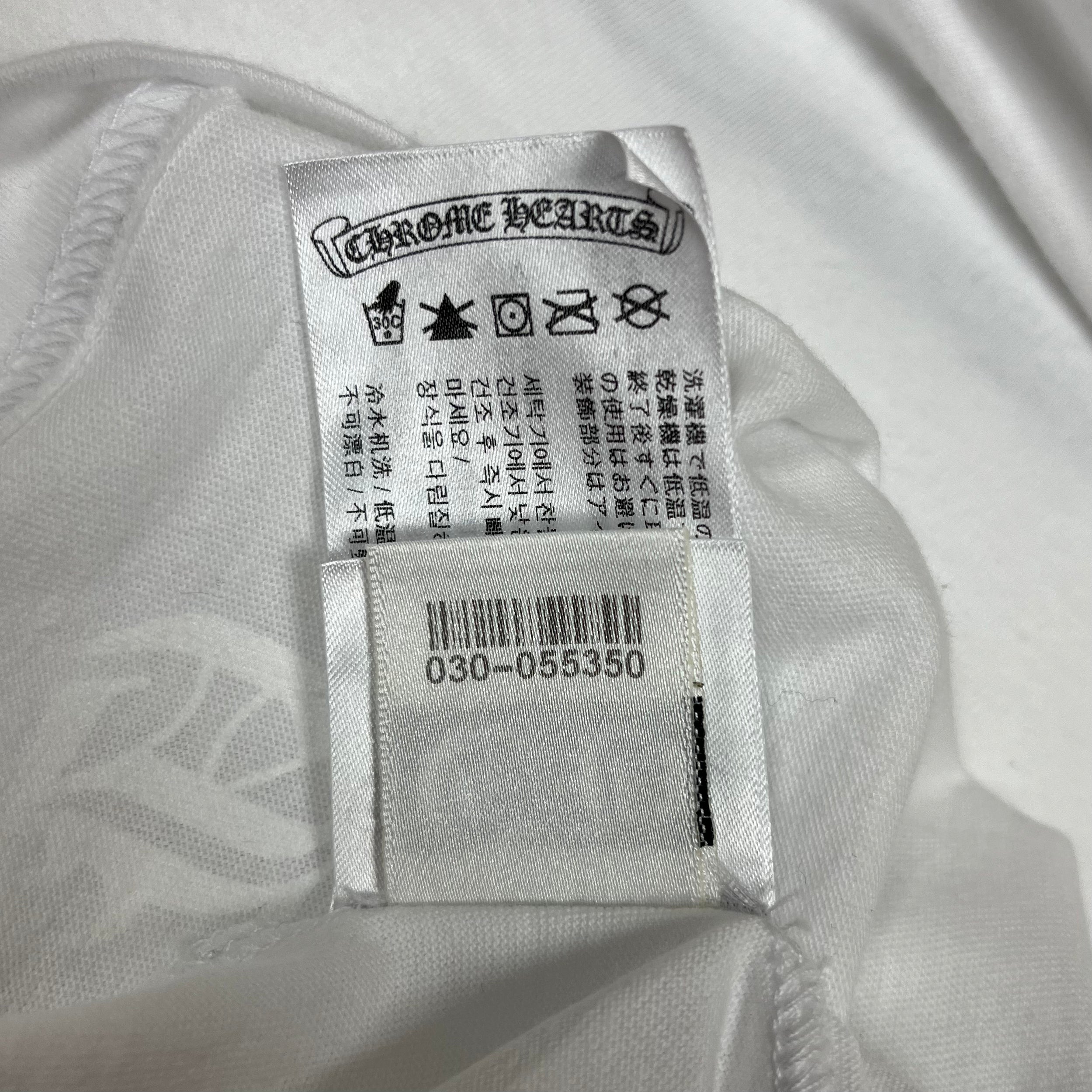 Chrome Hearts White Boost Longsleeve