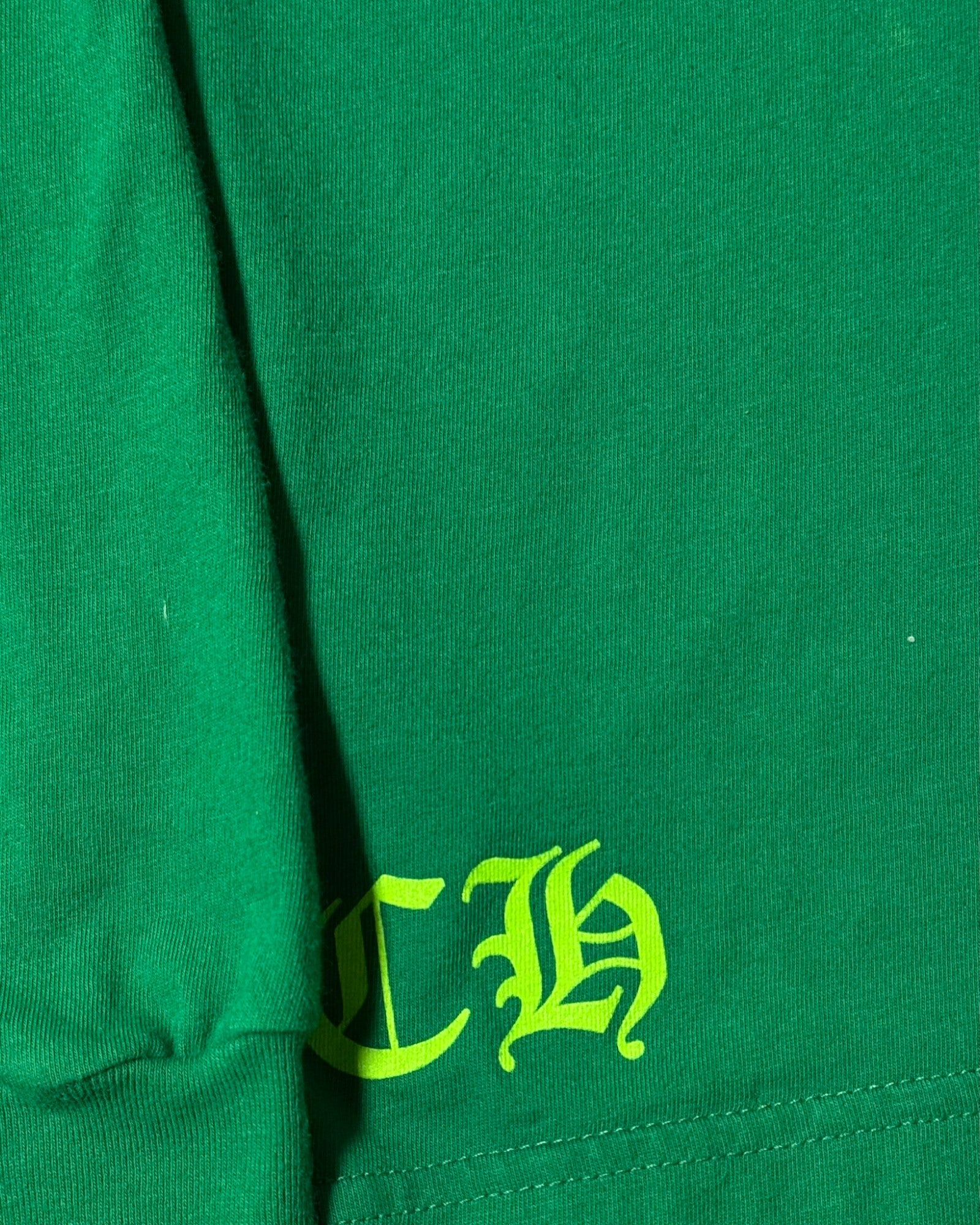 Chrome Hearts Cemetery Cross Kelly Green Long Sleeve