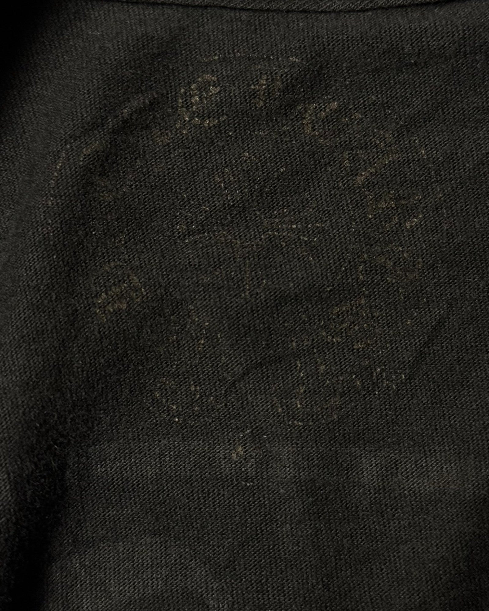 Chrome Hearts Black Grey Horseshoe Logo Tee