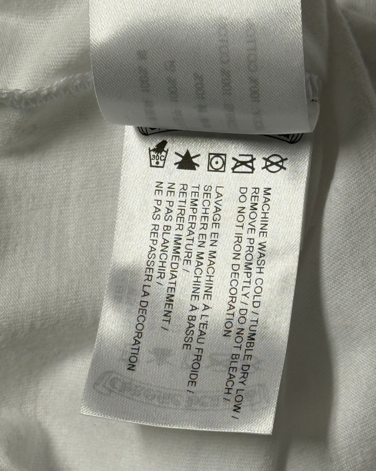 Chrome Hearts Purple White Neck Logo Longsleeve