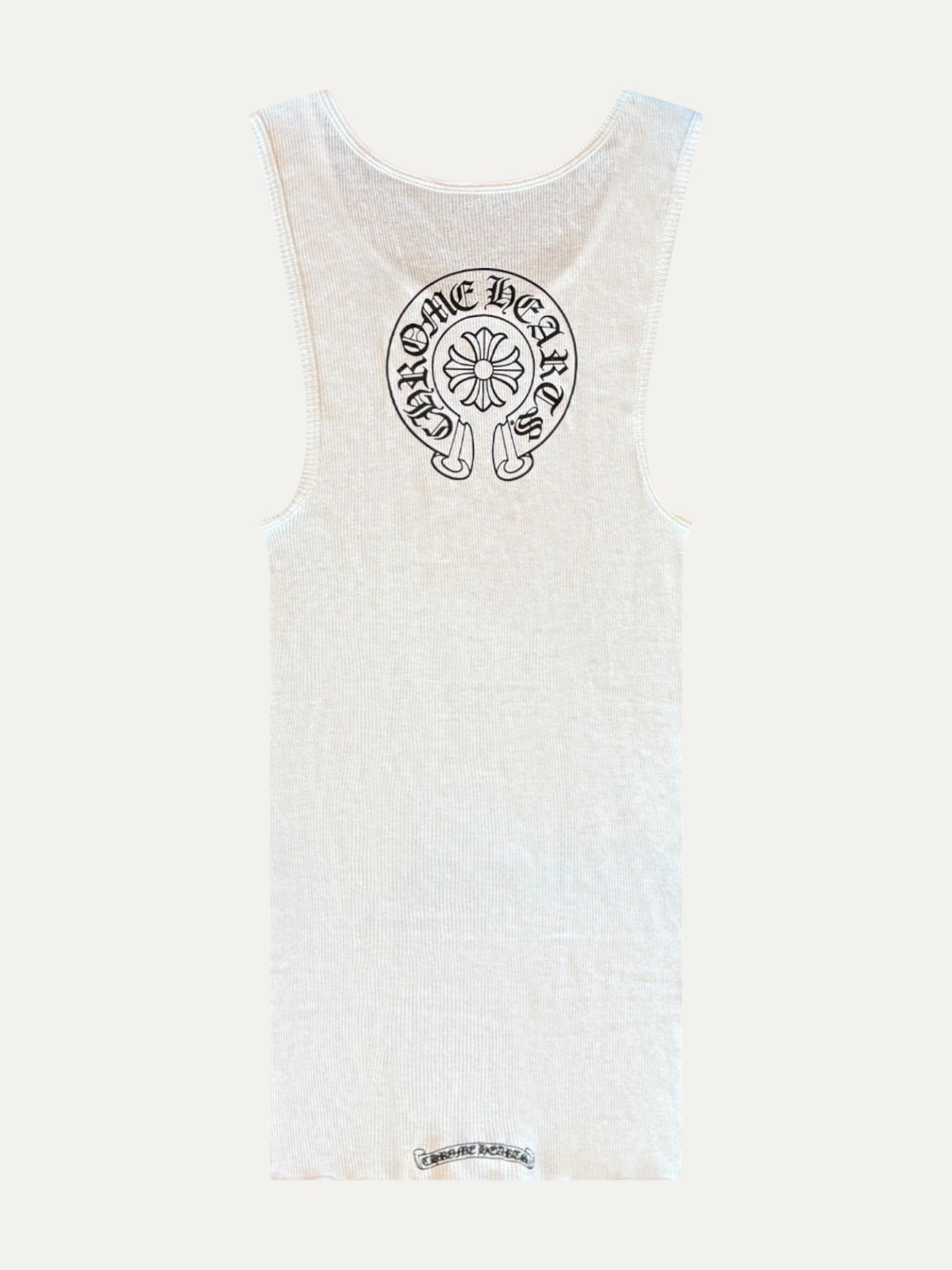 Chrome Hearts Horseshoe Tank Top White