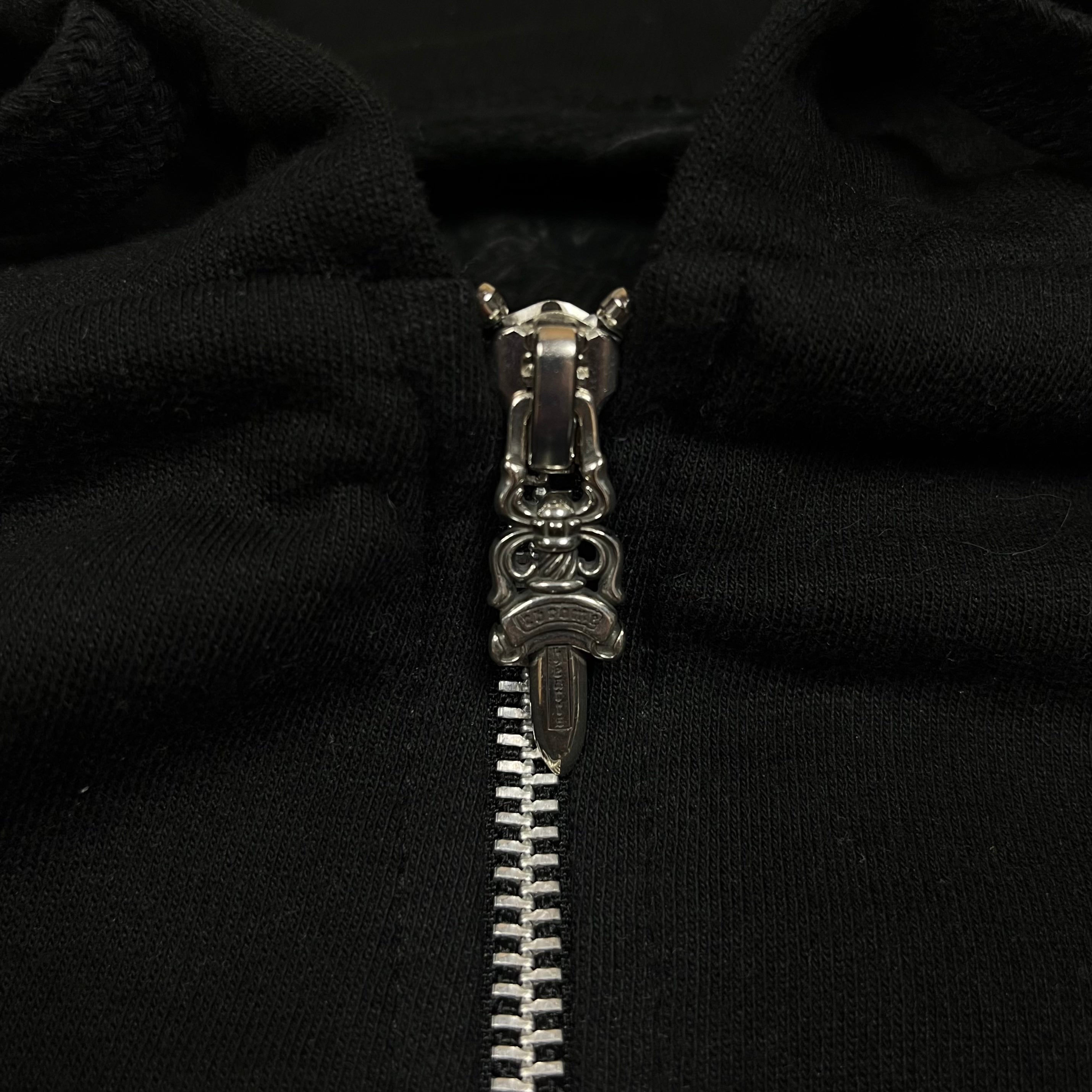 Chrome Hearts Manchester Exclusive Black Zip Up Hoodie