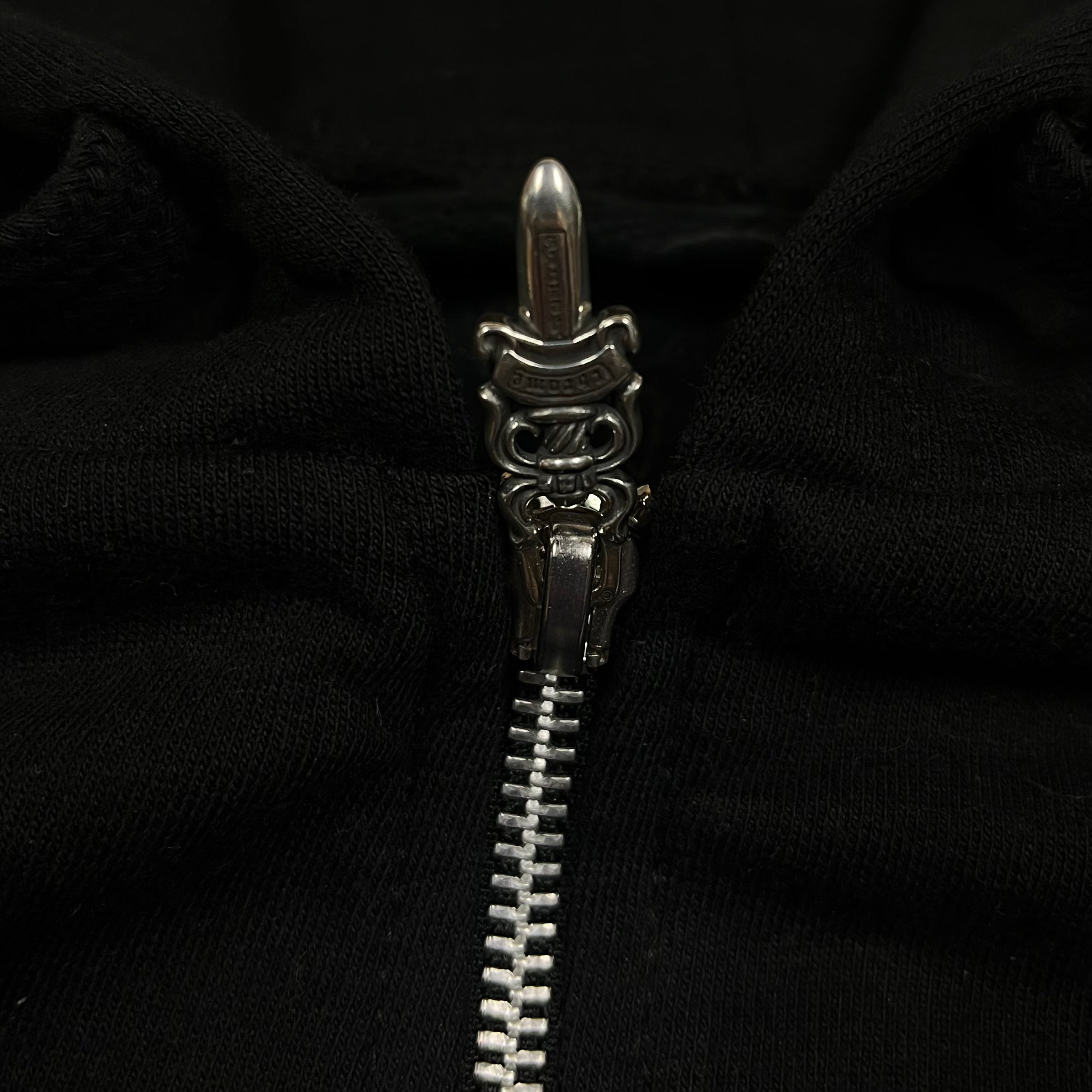 Chrome Hearts Manchester Exclusive Black Zip Up Hoodie