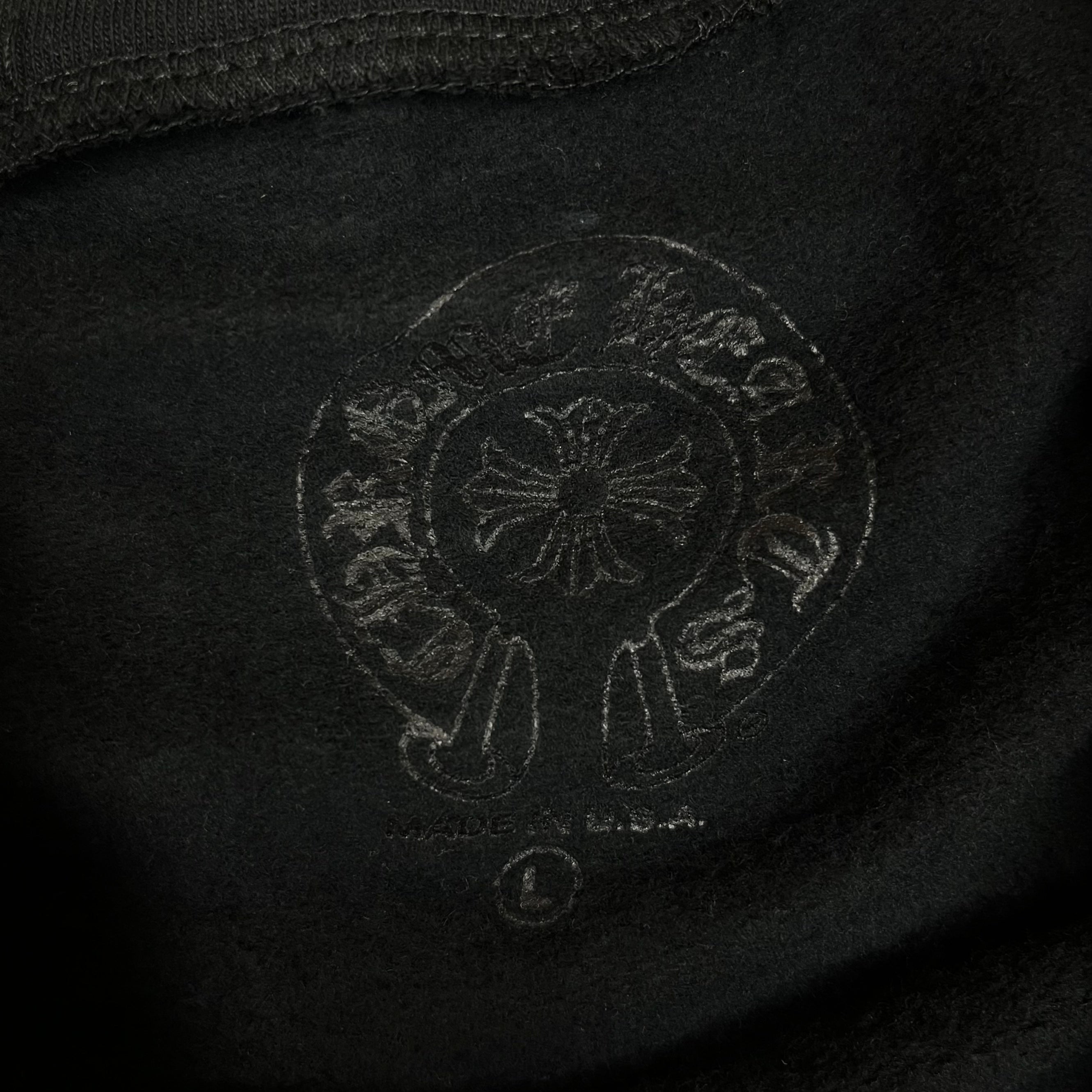 Chrome Hearts Manchester Exclusive Black Zip Up Hoodie