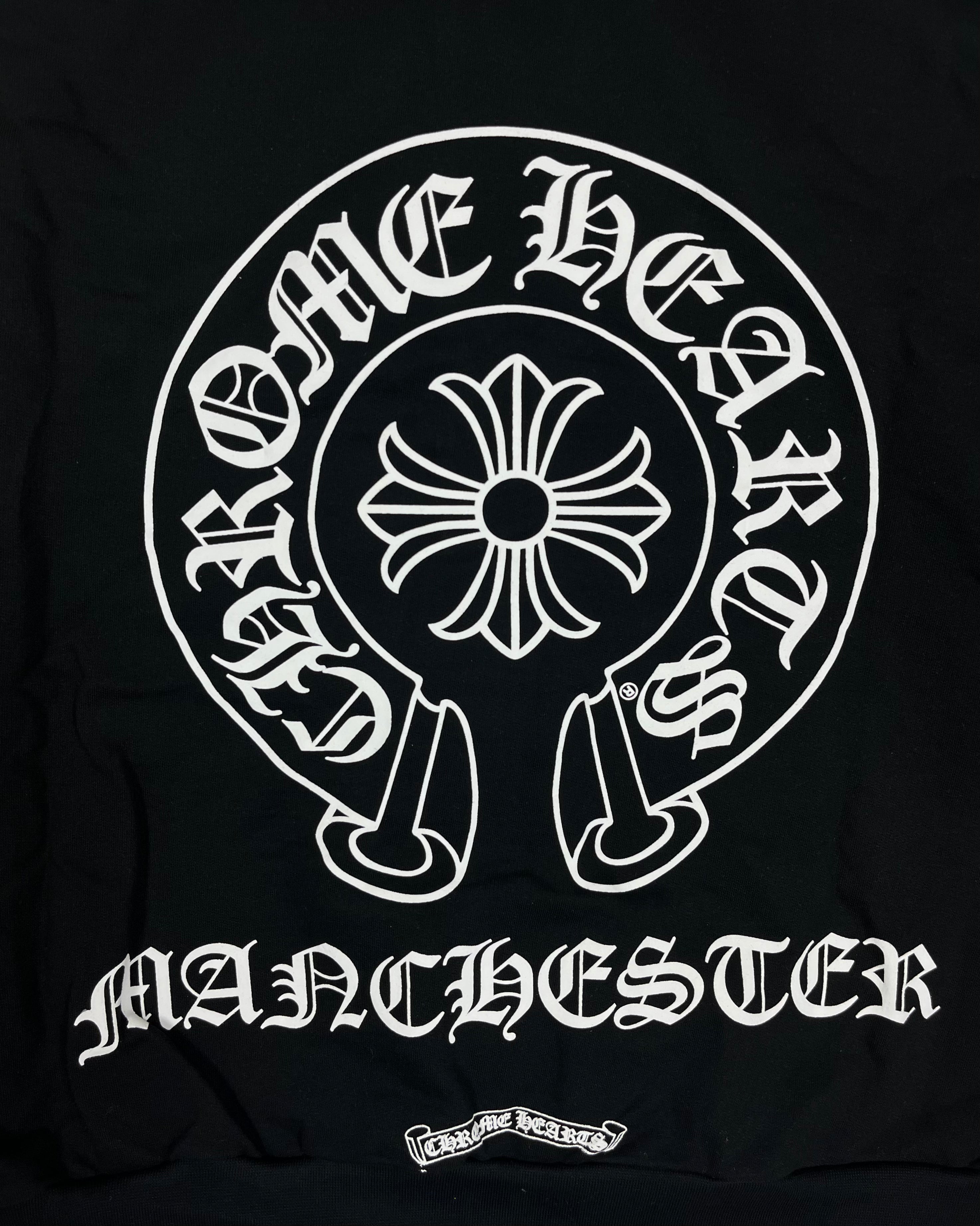 Chrome Hearts Manchester Exclusive Black Zip Up Hoodie