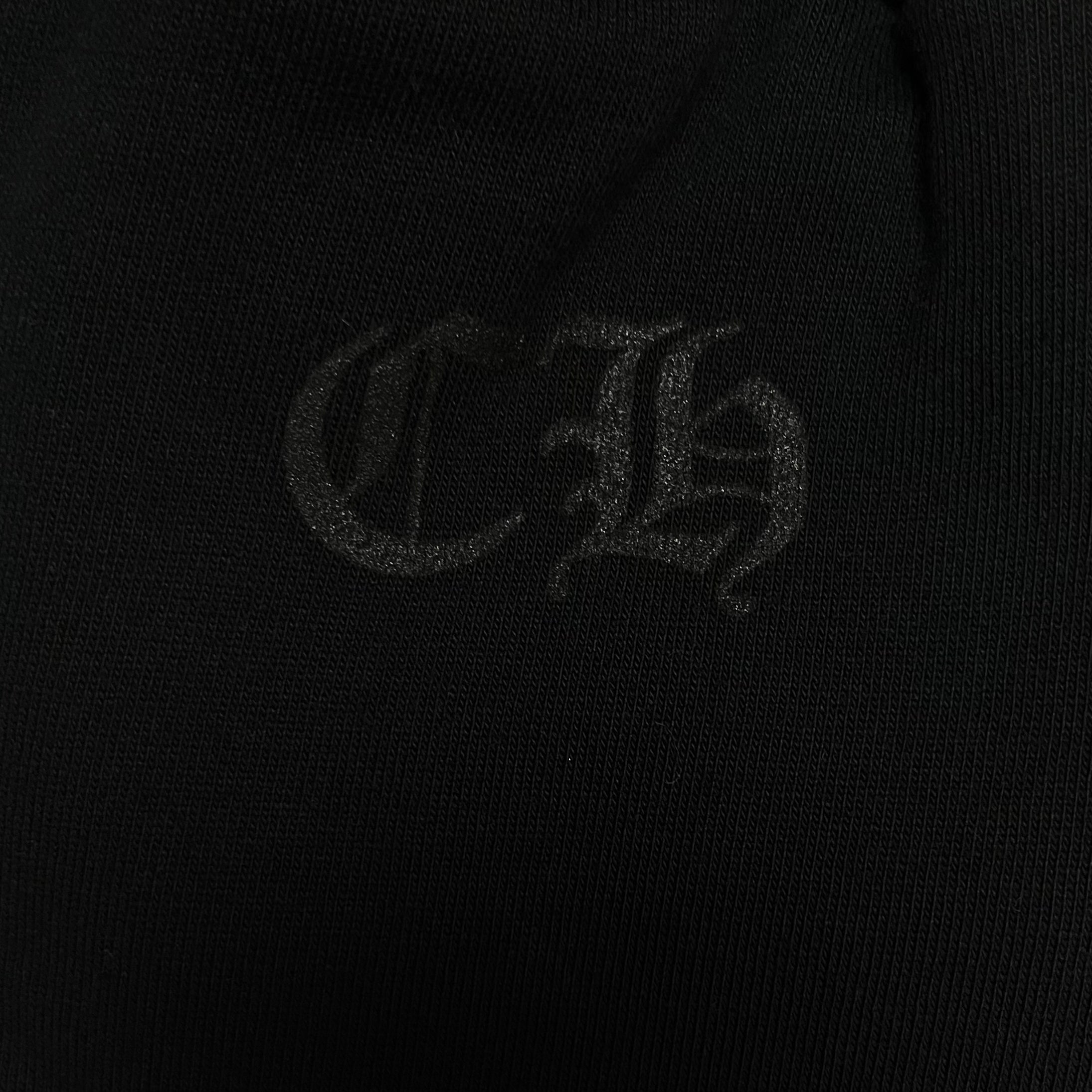 Chrome Hearts Black Horseshoe Sweatpants