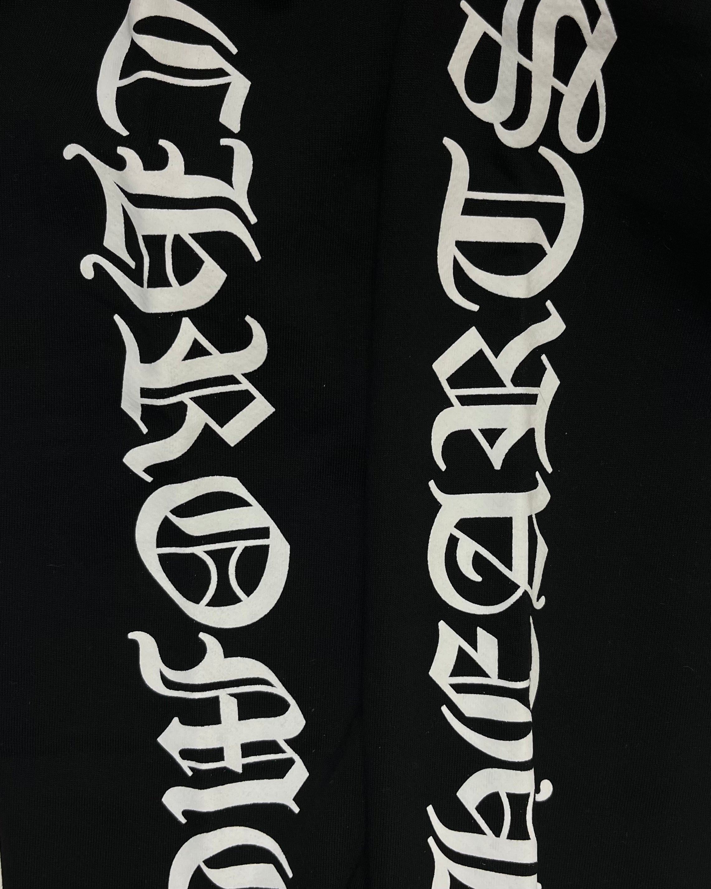 Chrome Hearts Black Horseshoe Sweatpants