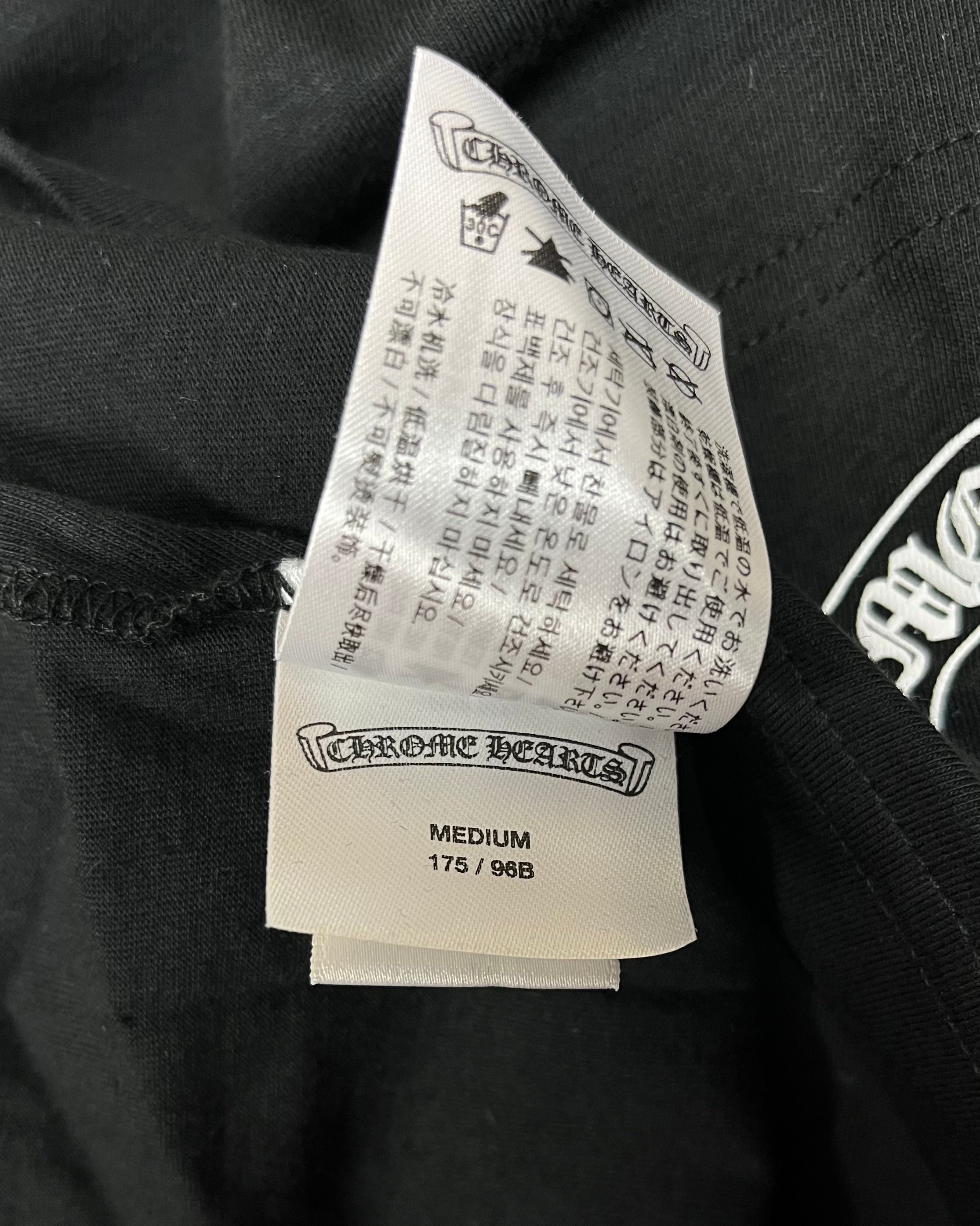 Chrome Hearts Manchester Exclusive Black Longsleeve