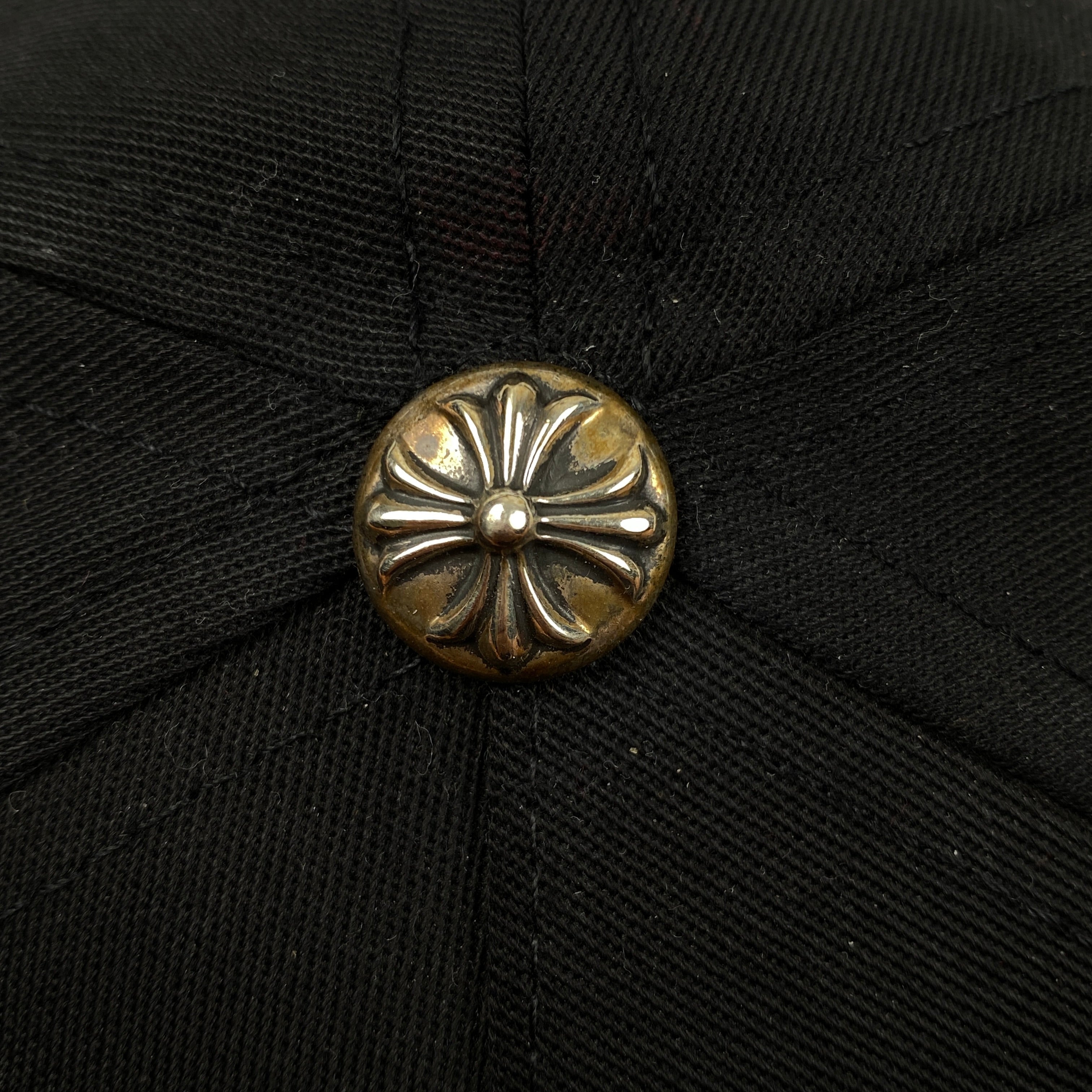 Chrome Hearts Black CH Baseball Cap