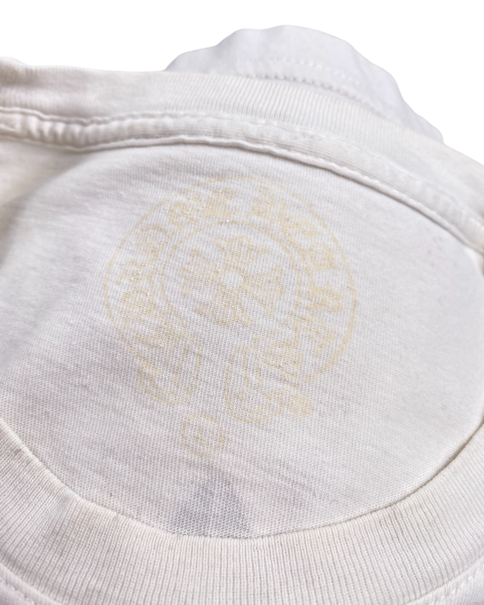 Chrome Hearts White Cross Horseshoe Logo Tee