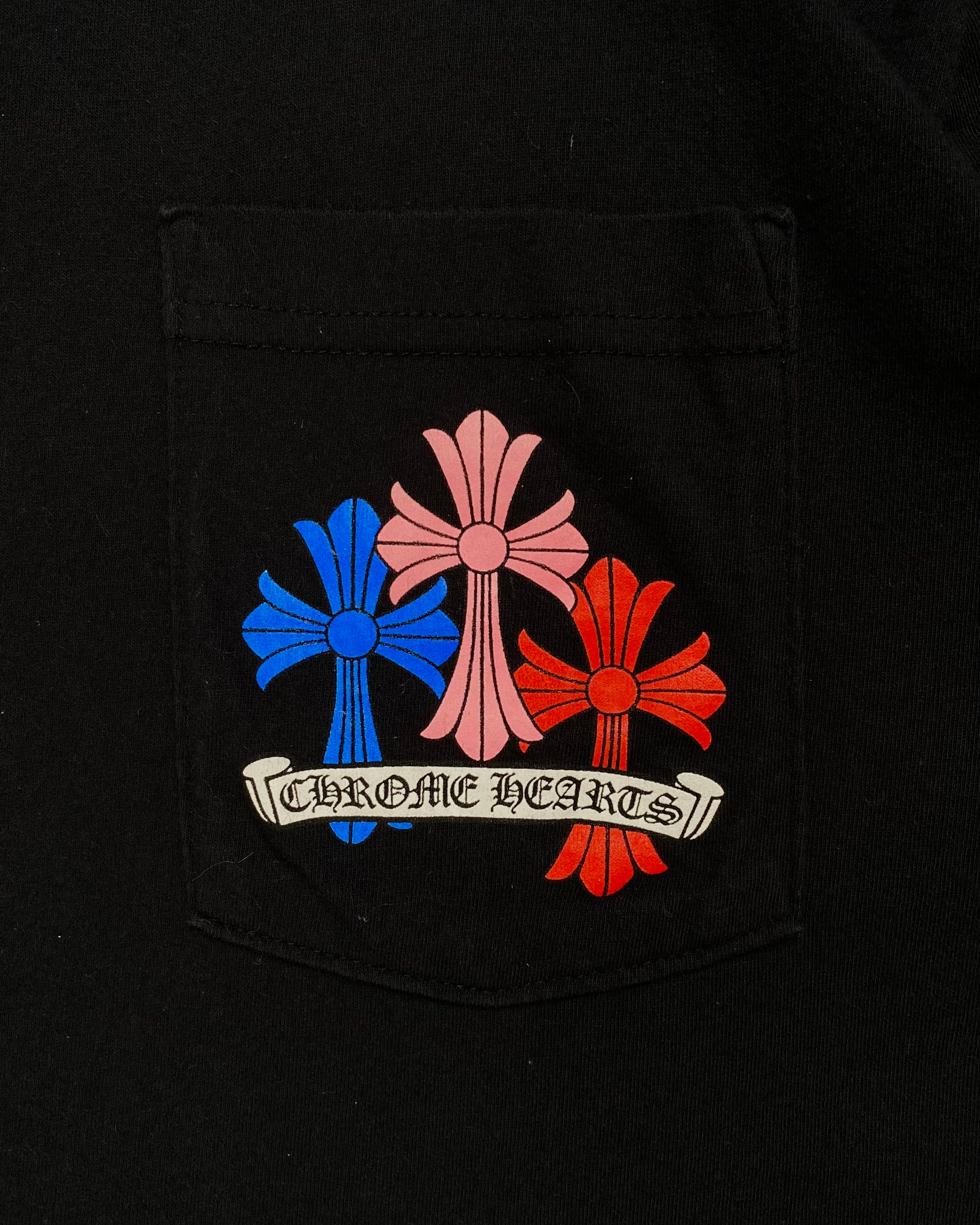 Chrome Hearts Multi Color Cemetery Tee