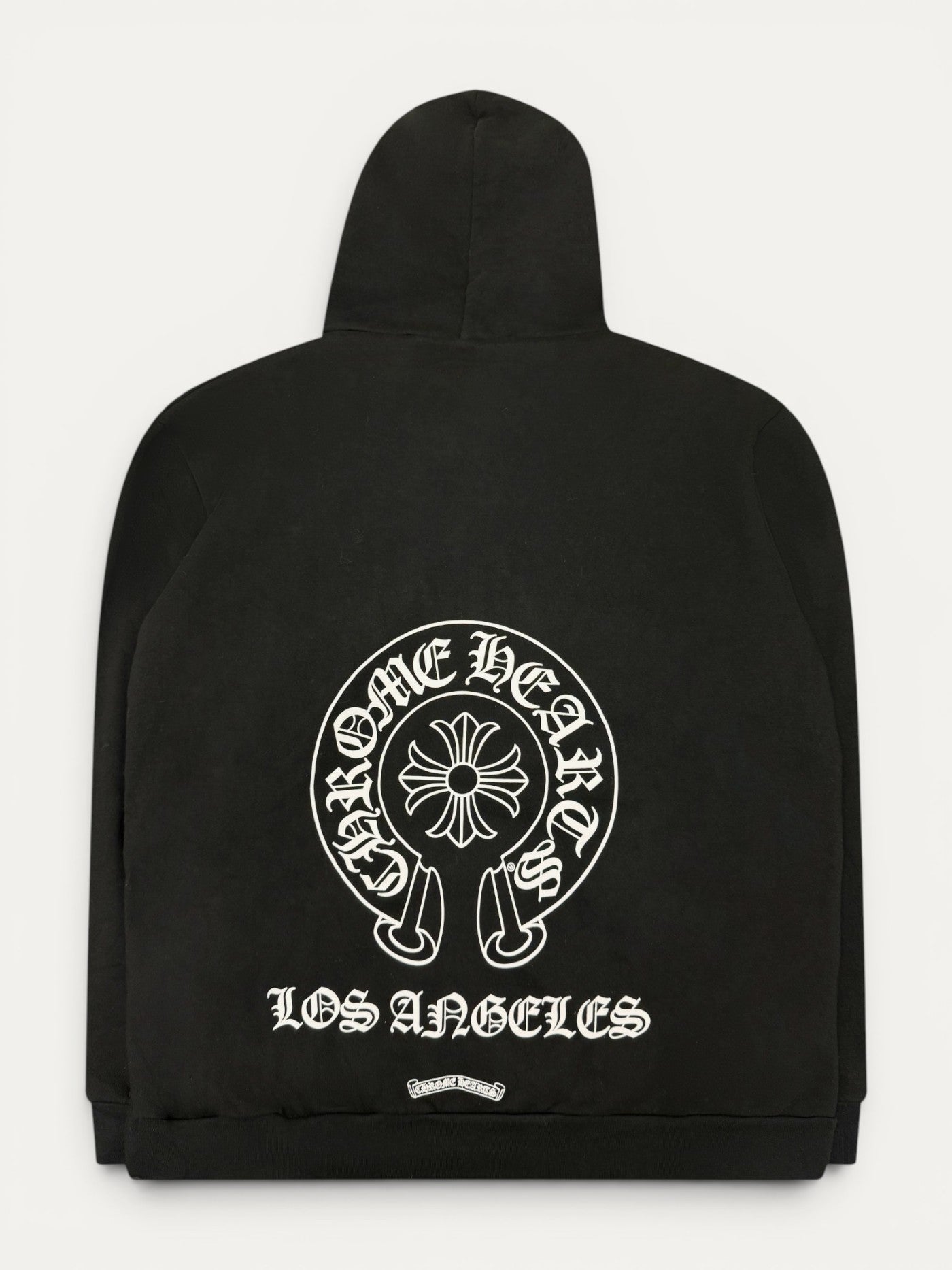 Chrome Hearts Los Angeles Exclusive Black Horseshoe Zip Up Hoodie