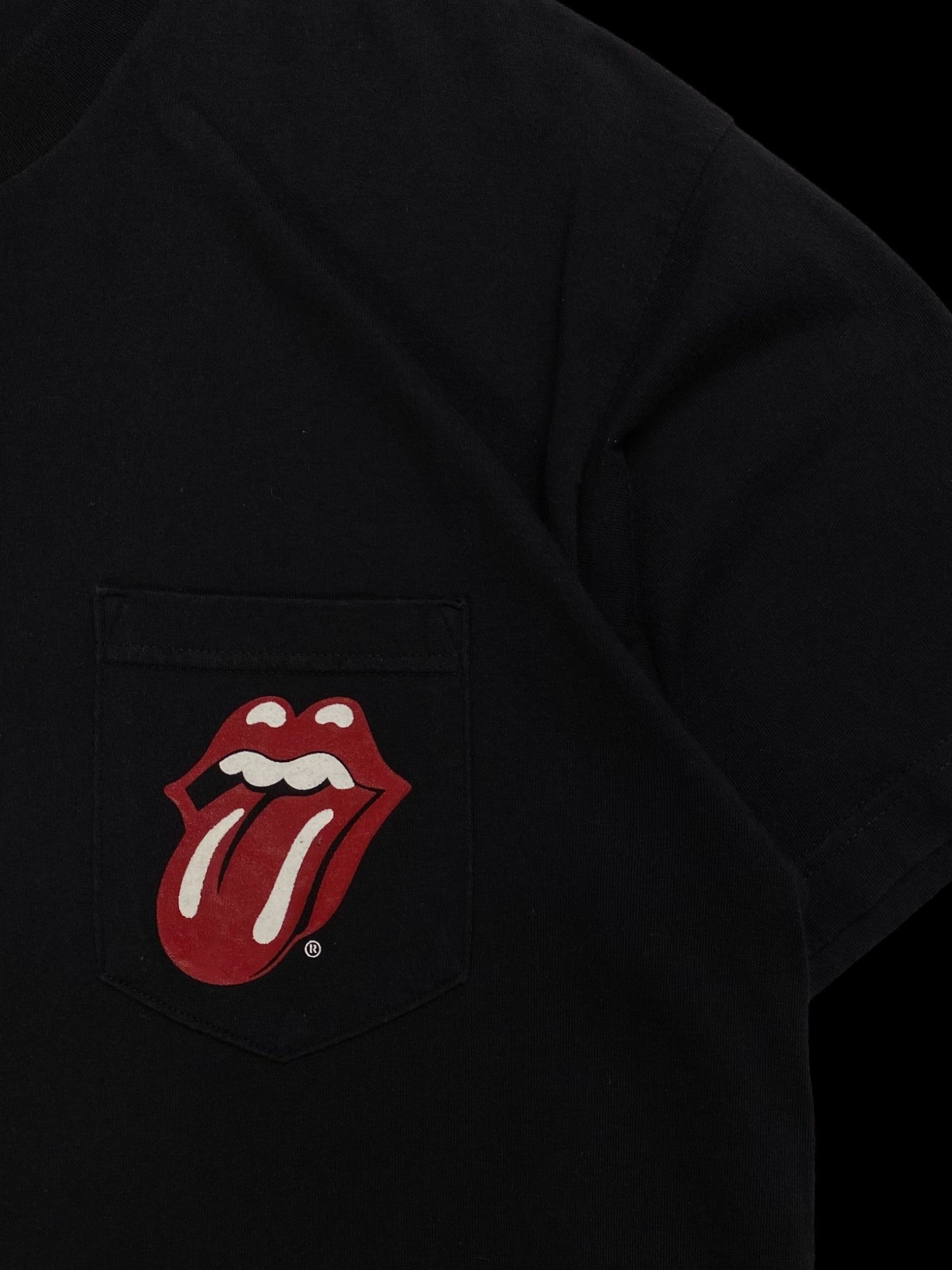 Chrome Hearts Black Rolling Stones Tee