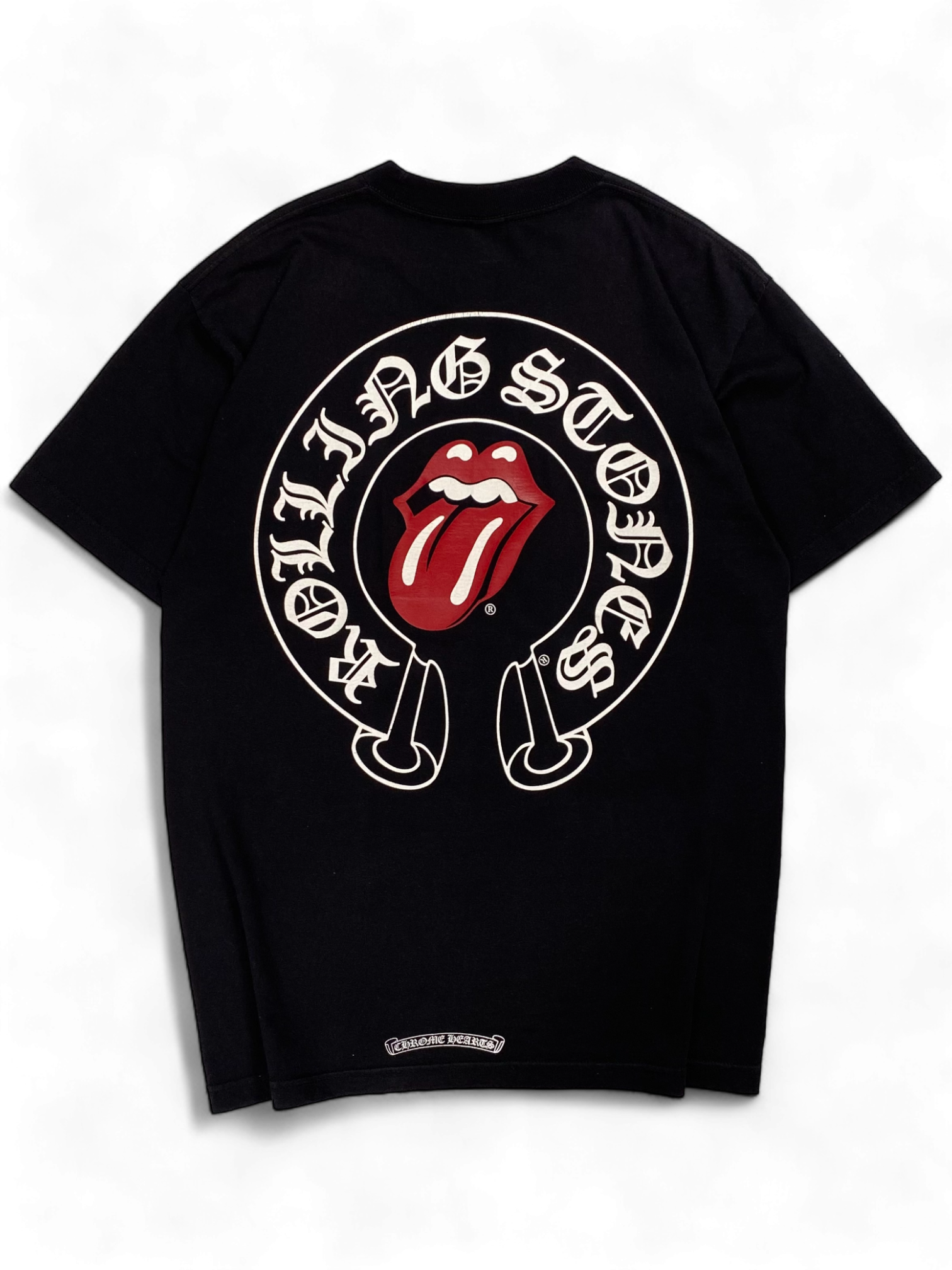 Chrome Hearts Black Rolling Stones Tee