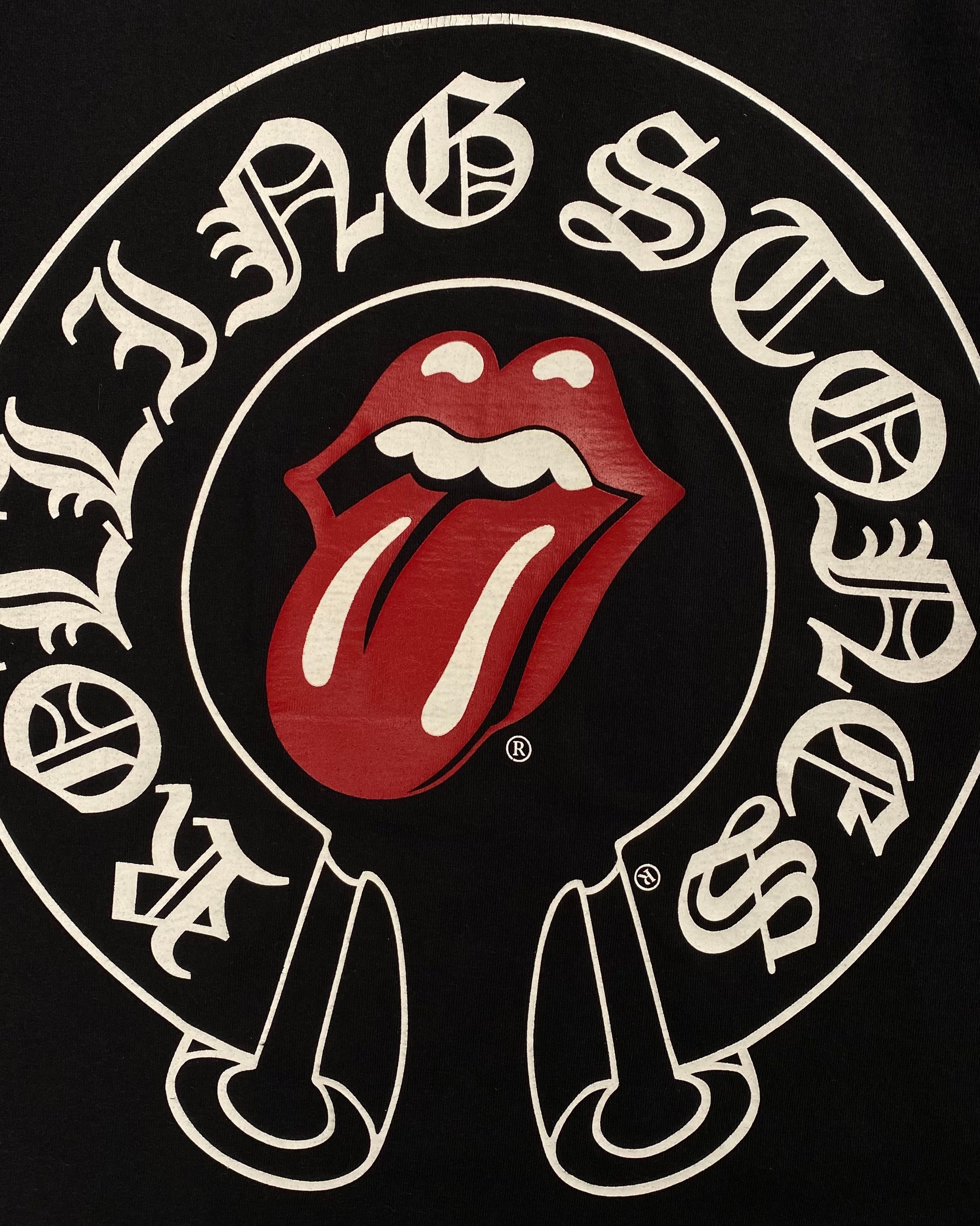 Chrome Hearts Black Rolling Stones Tee