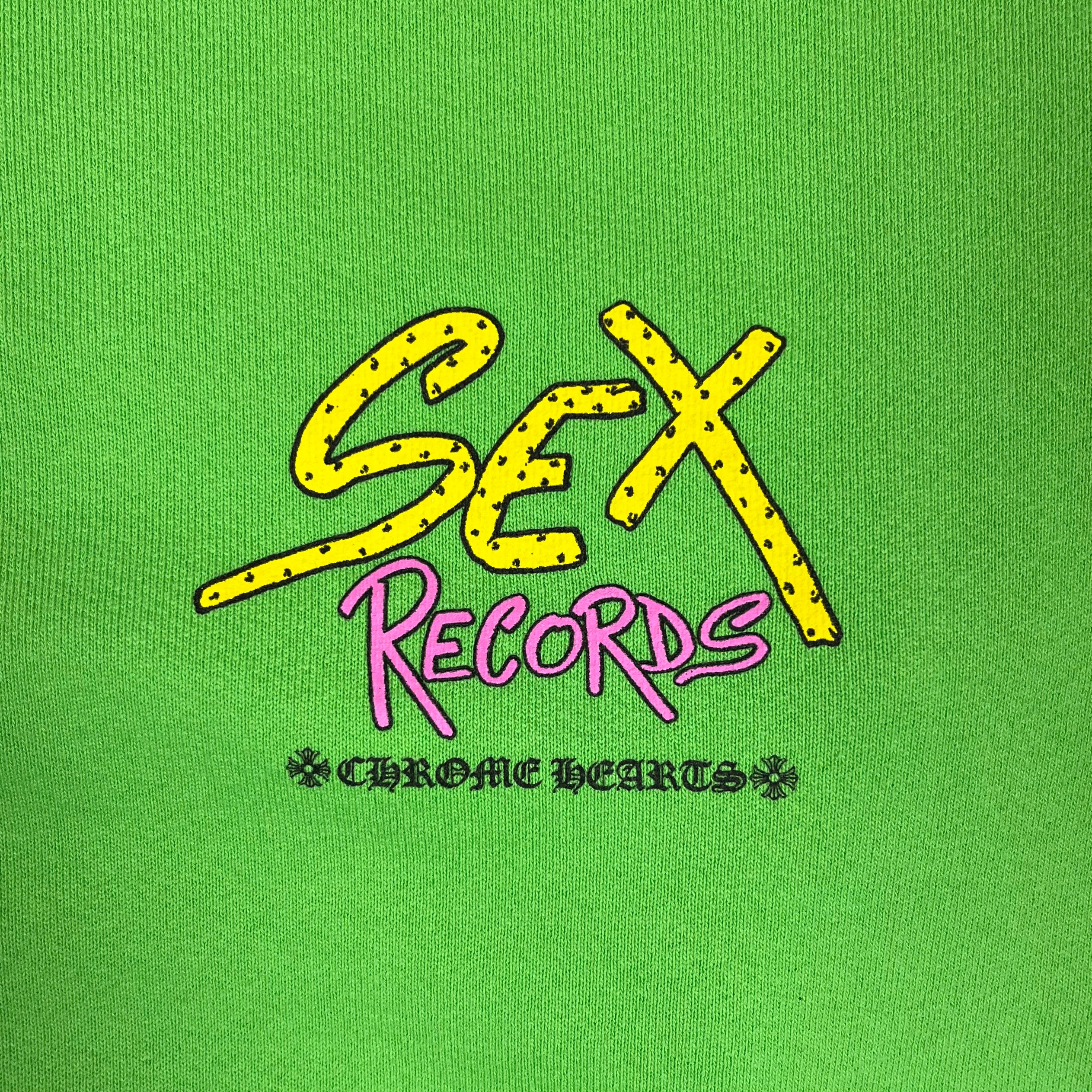 Chrome Hearts Matty Boy Sex Records Citrus Crewneck