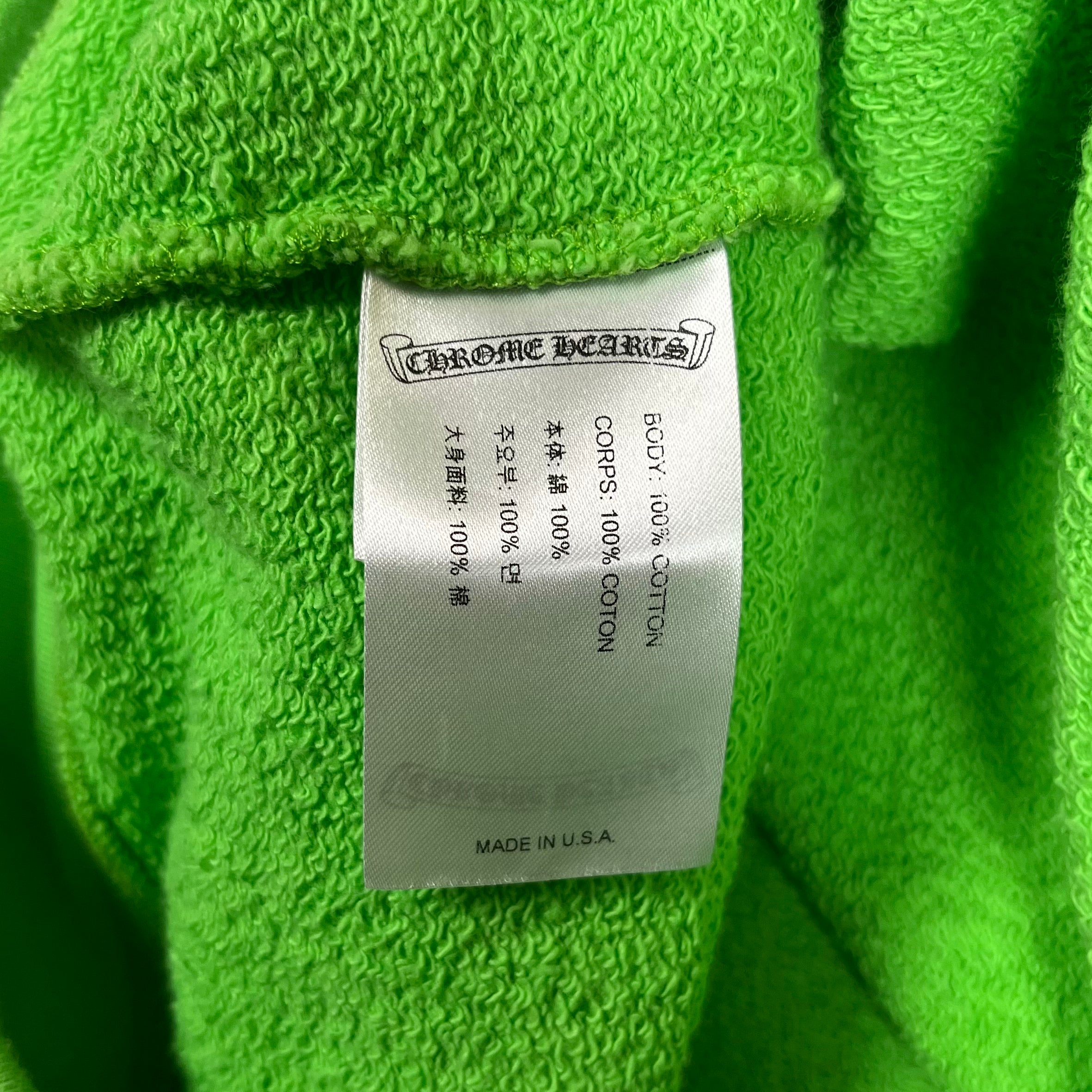 Chrome Hearts Matty Boy Sex Records Citrus Crewneck
