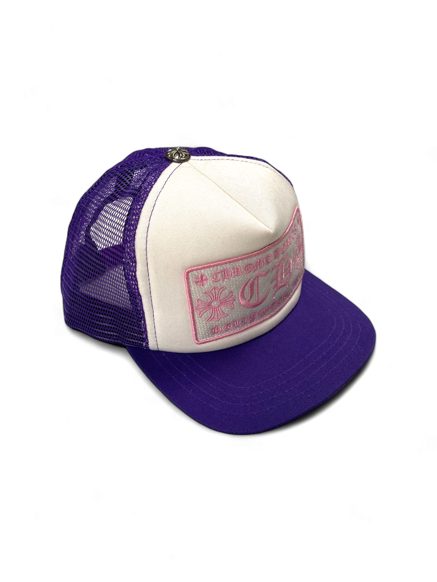 Chrome Hearts Purple CH Hollywood Cap