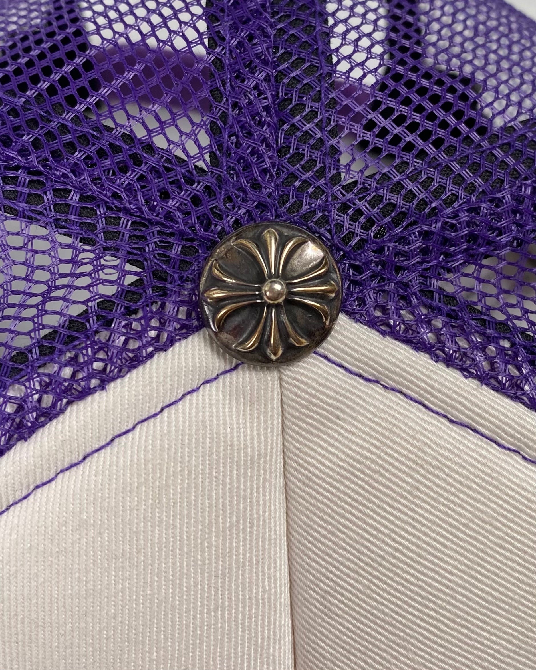Chrome Hearts Purple CH Hollywood Cap