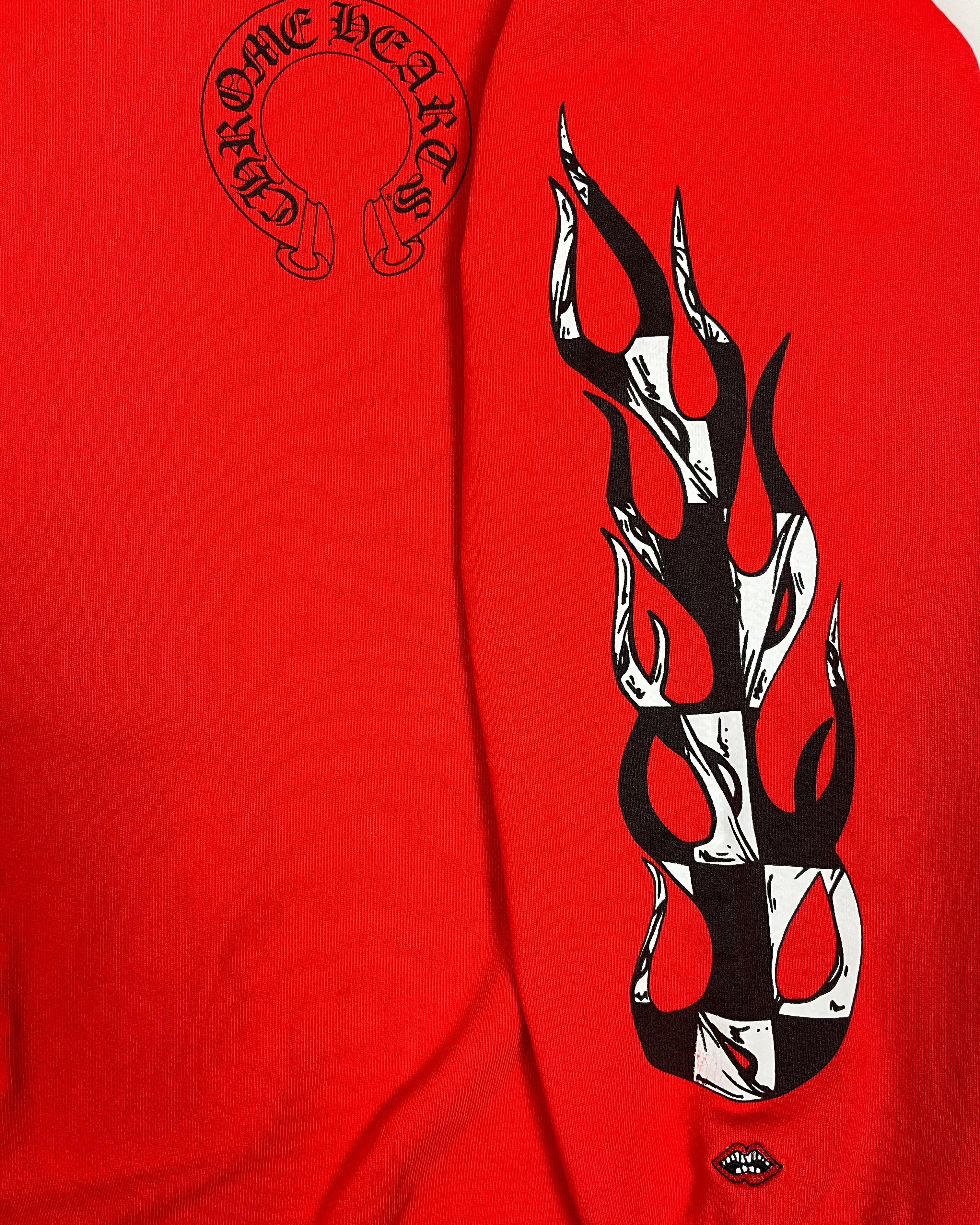 Chrome Hearts Matty Boy Red Chomper Crewneck