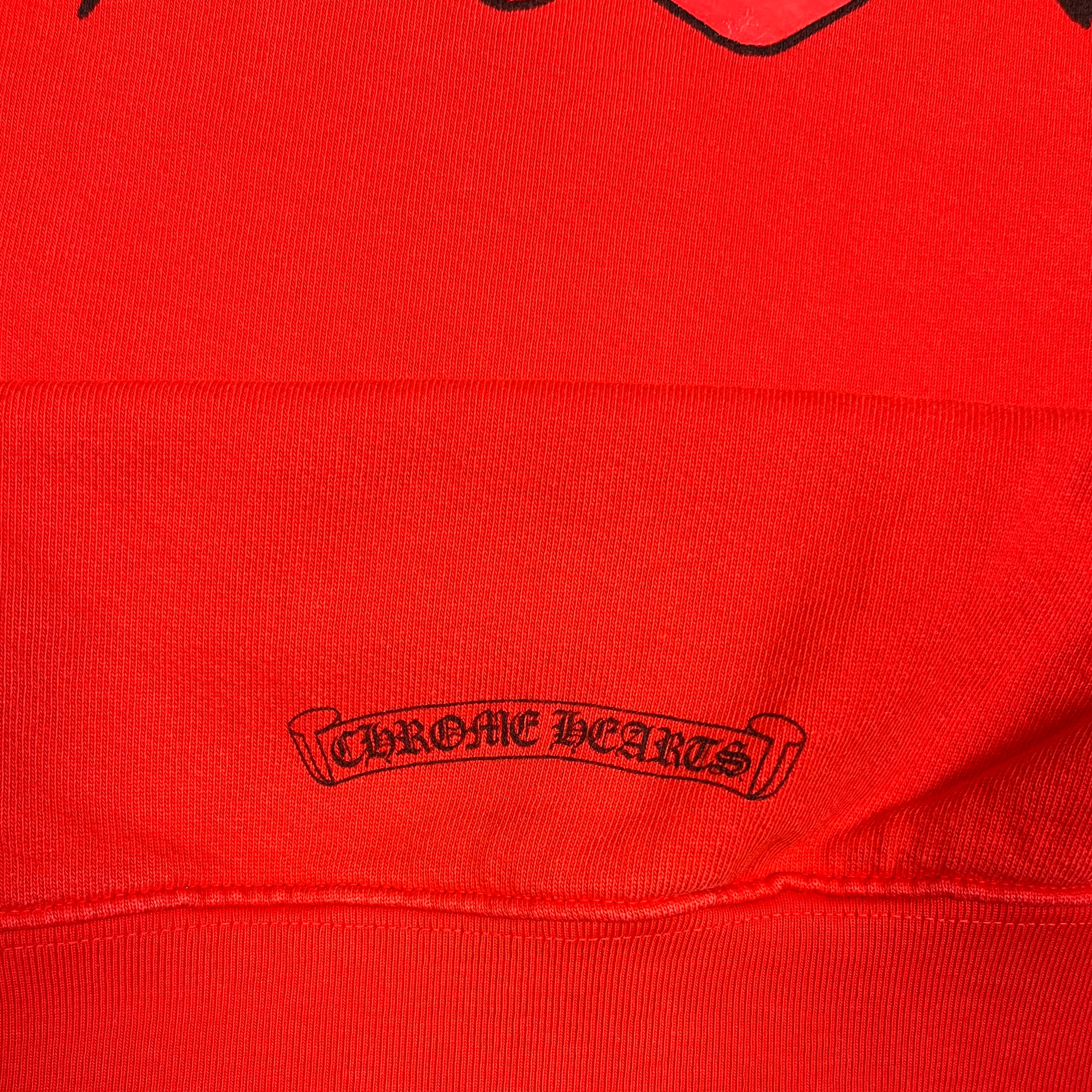 Chrome Hearts Matty Boy Red Chomper Crewneck