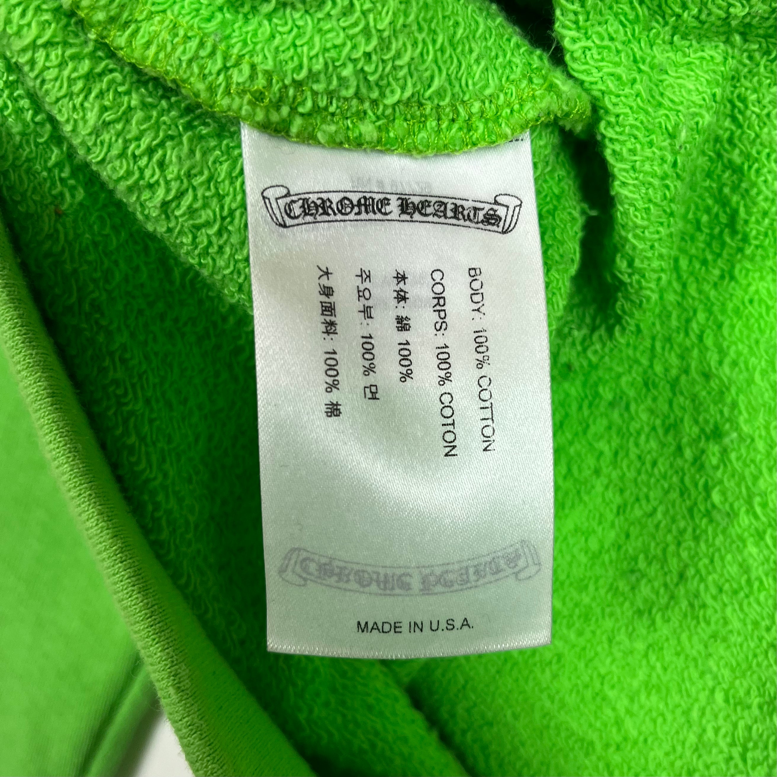 Chrome Hearts Matty Boy Sex Records Citrus Hoodie