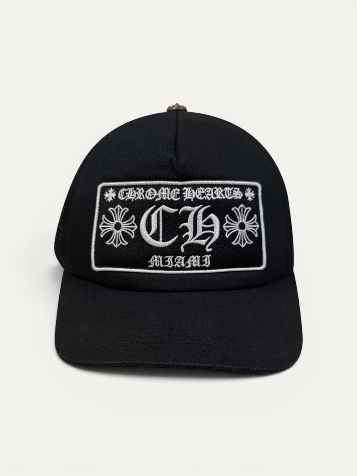Chrome Hearts CH Miami Exclusive Black Cap