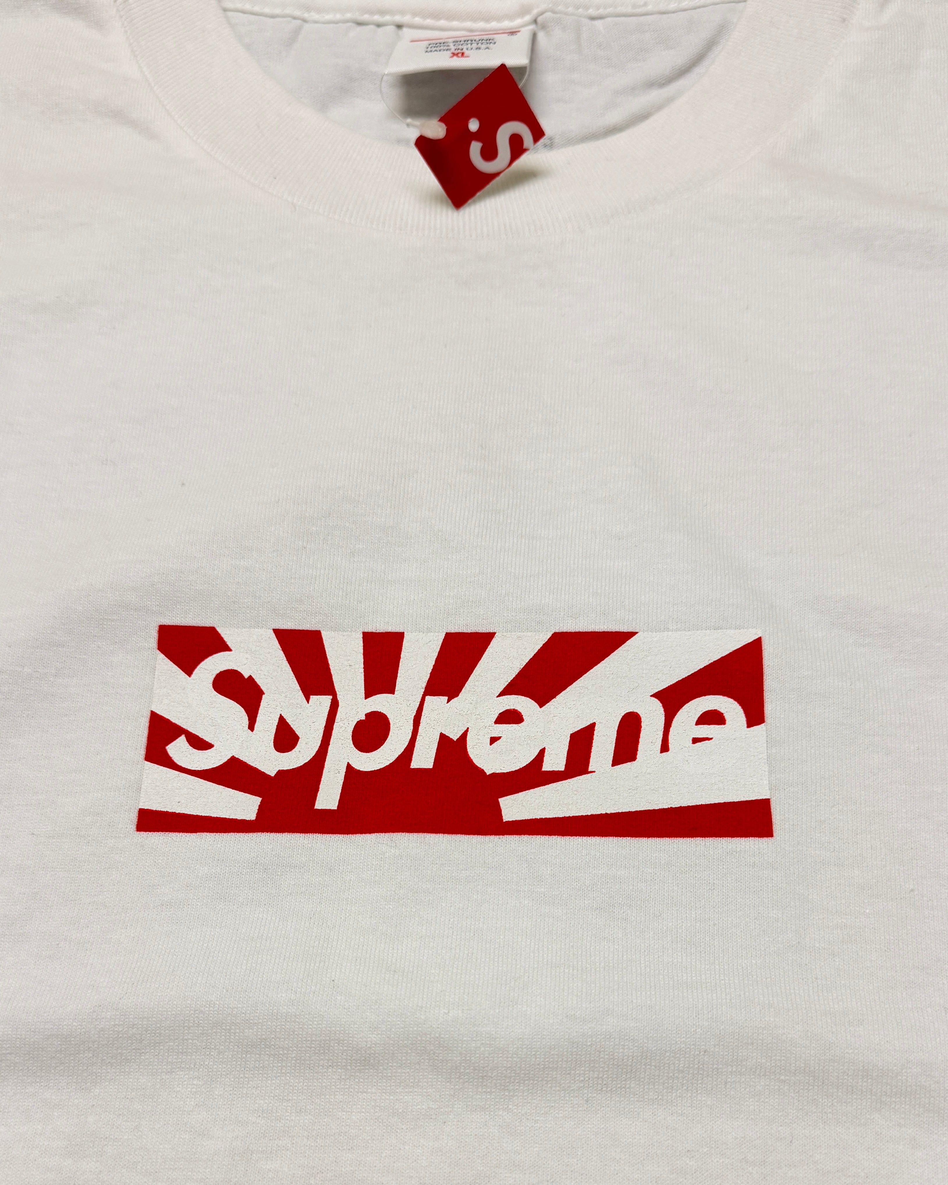 2011 Supreme Japan Relief Box Logo Tee