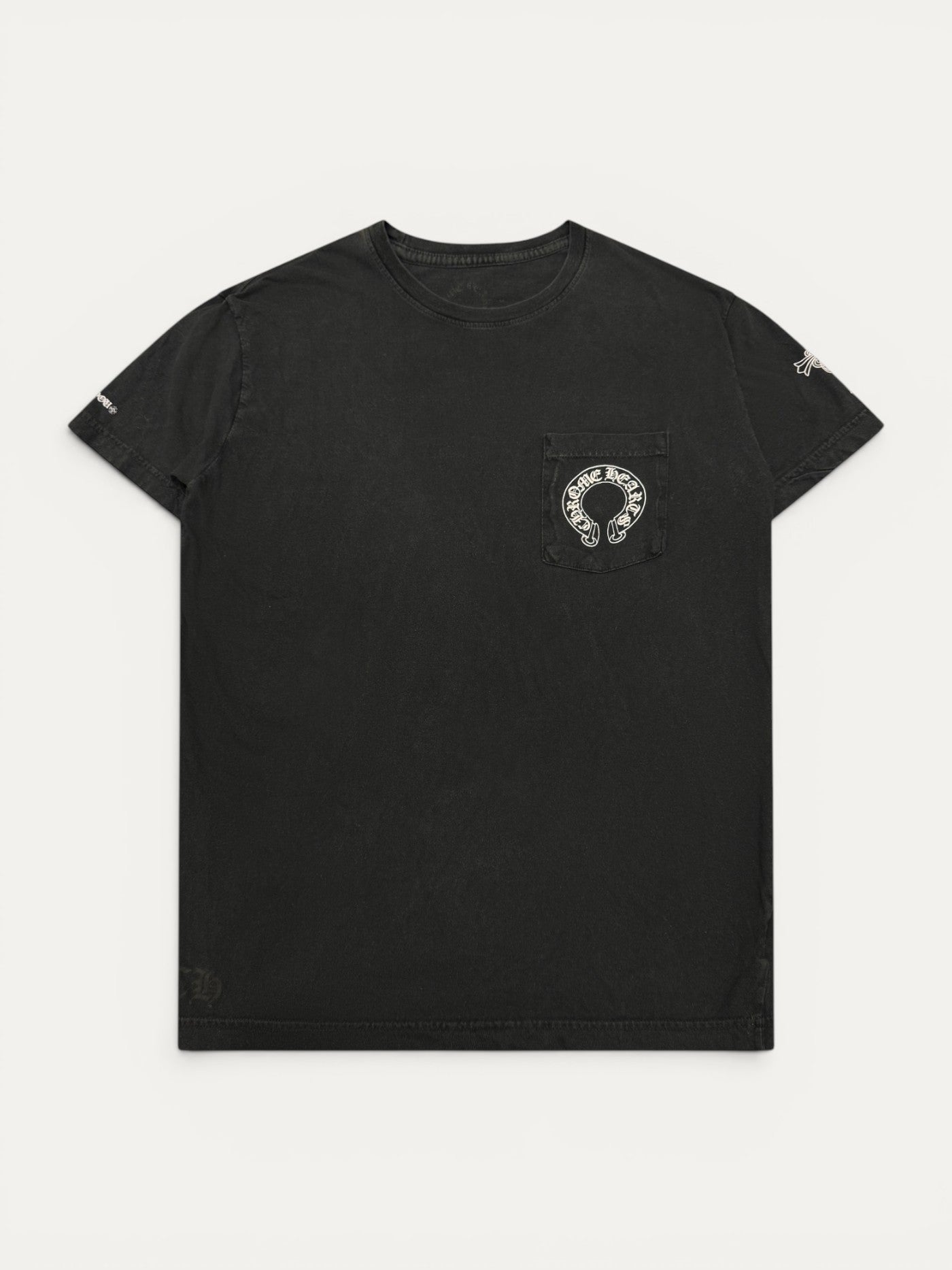 Chrome Hearts Vintage Cross Horseshoe Black Tee
