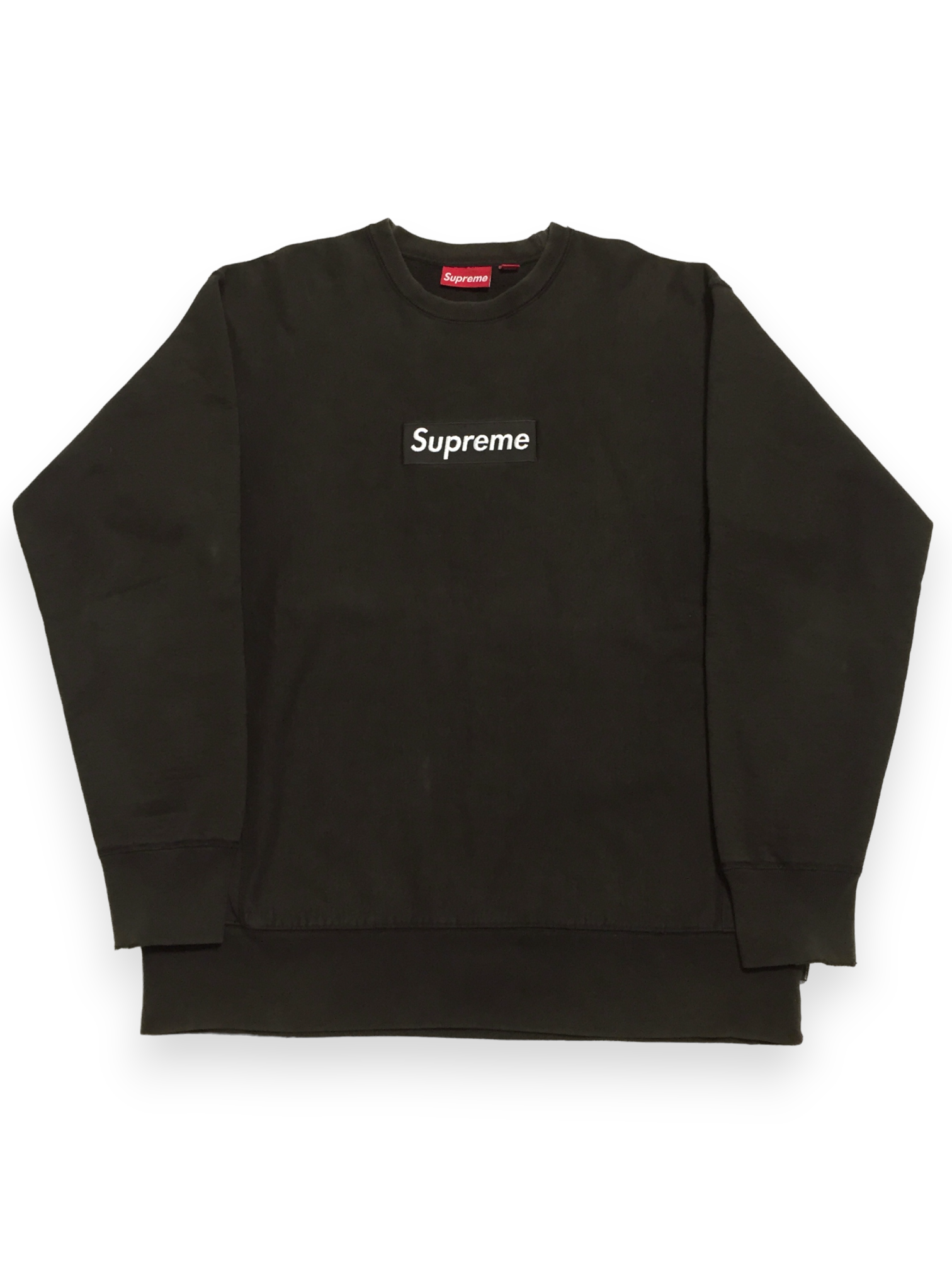 2003 Supreme Brown Box Logo Crewneck
