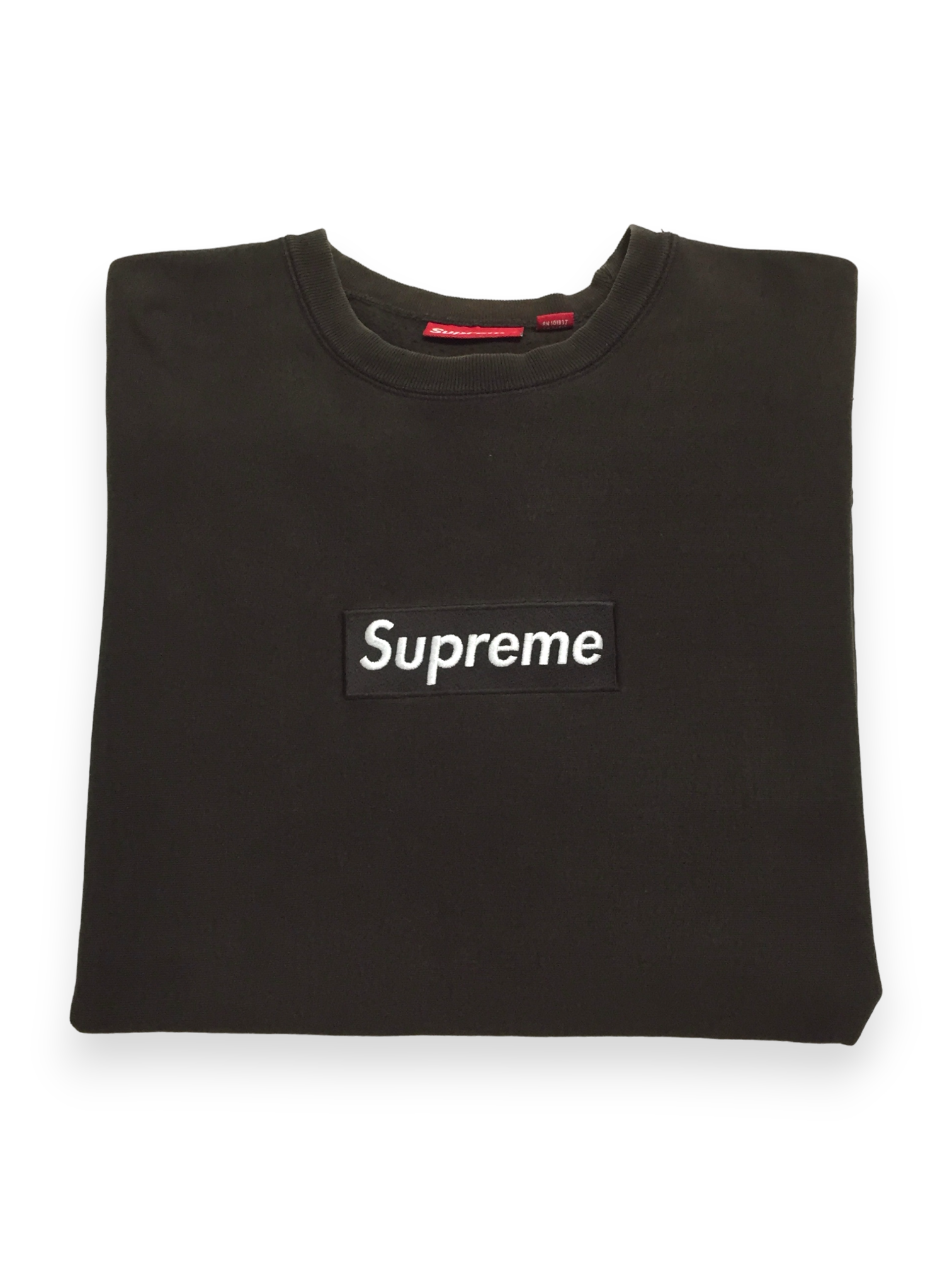 2003 Supreme Brown Box Logo Crewneck