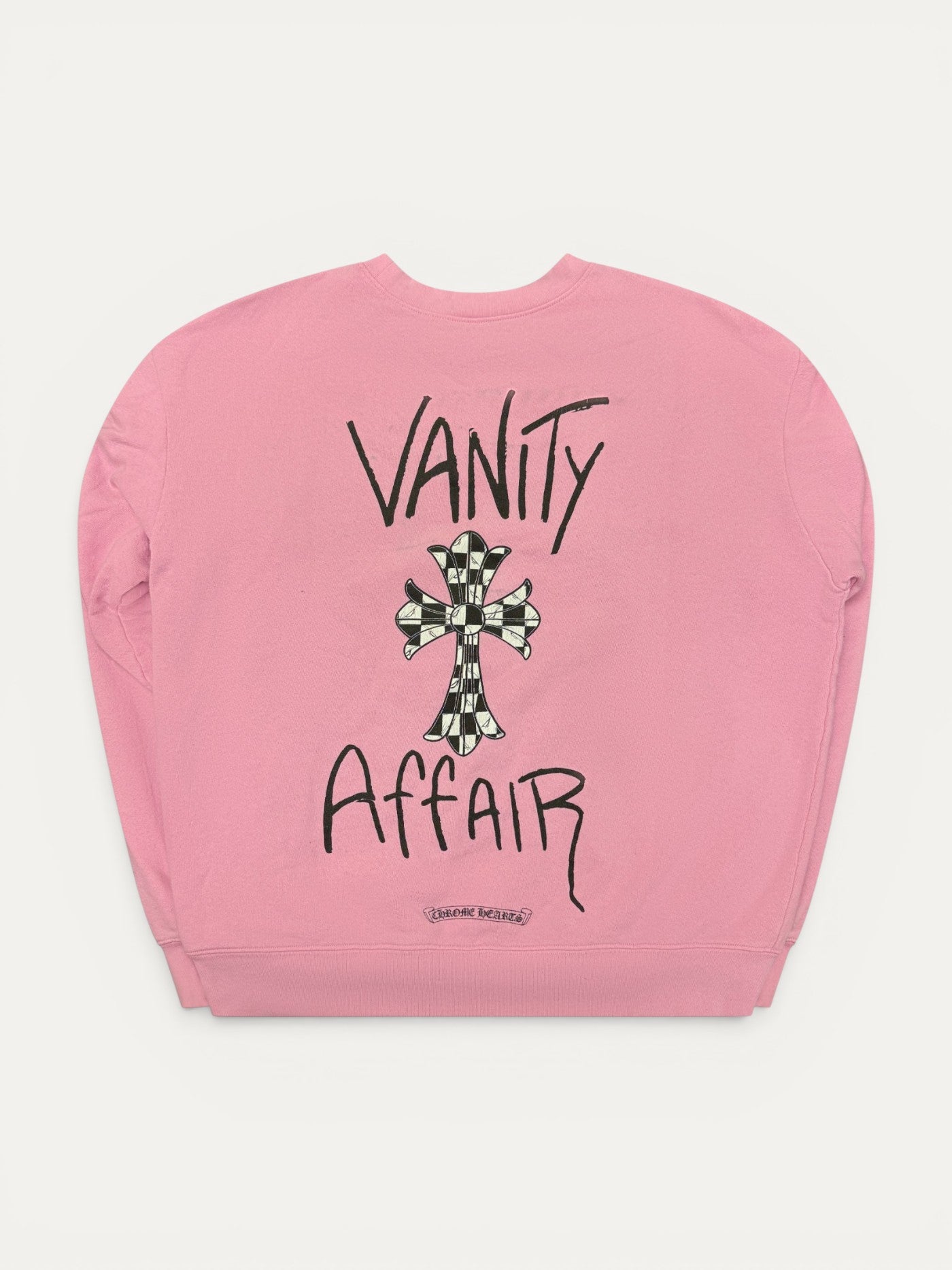 Chrome Hearts Matty Boy Pink Vanity Affair Crewneck