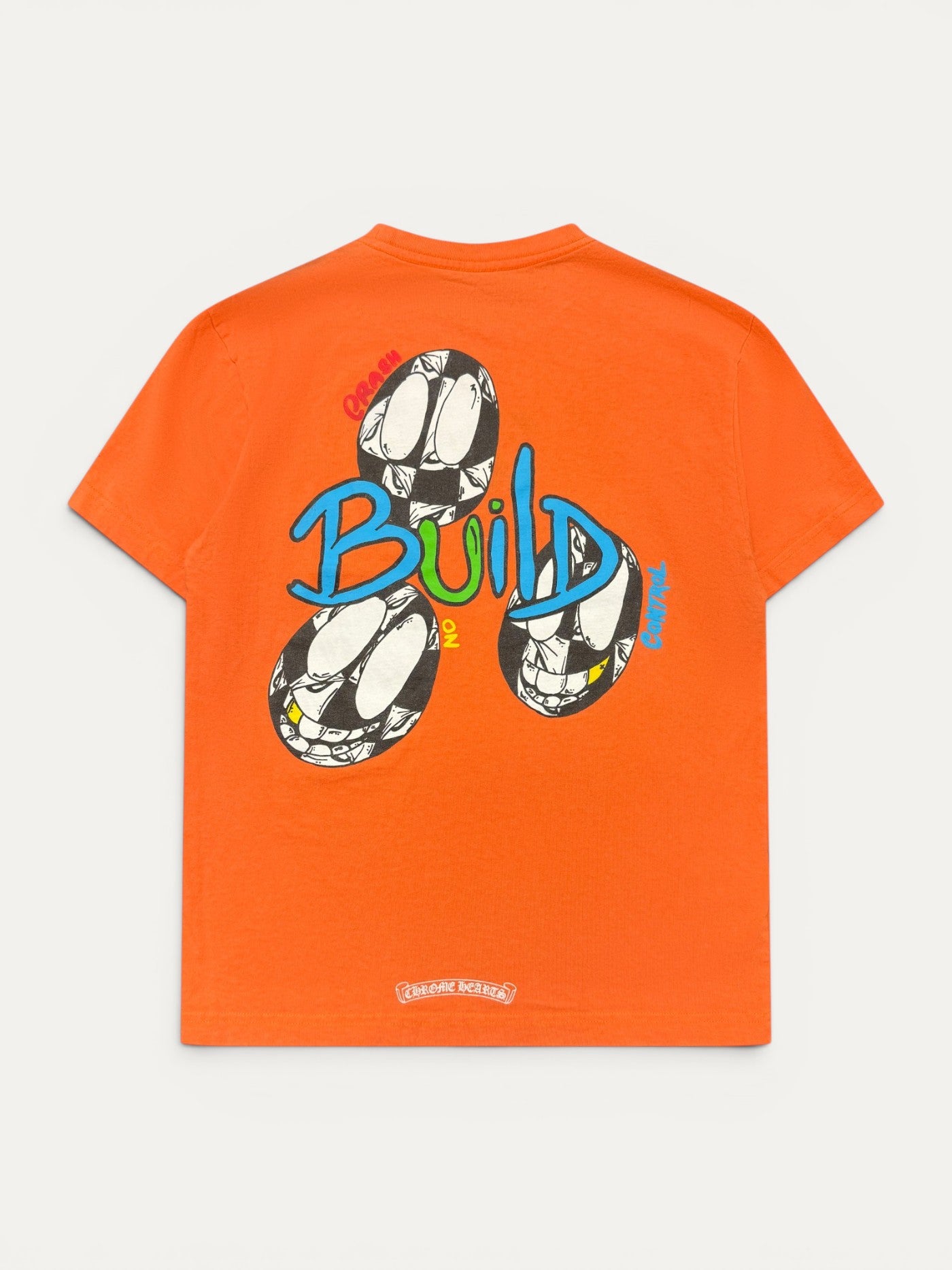 Chrome Hearts Matty Boy Orange Link & Build Tee