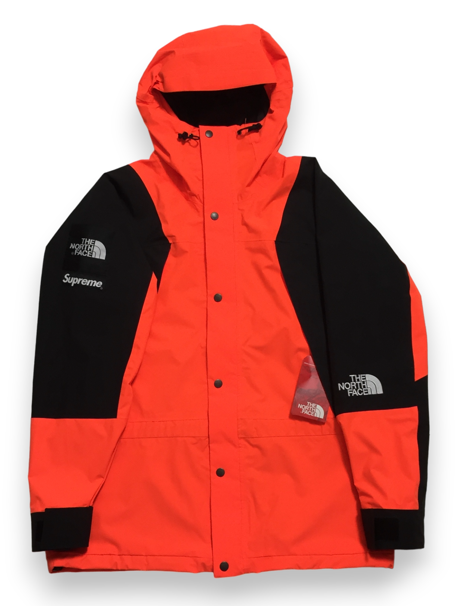 2016 Supreme x The North Face Orange Parka Mountain Light
