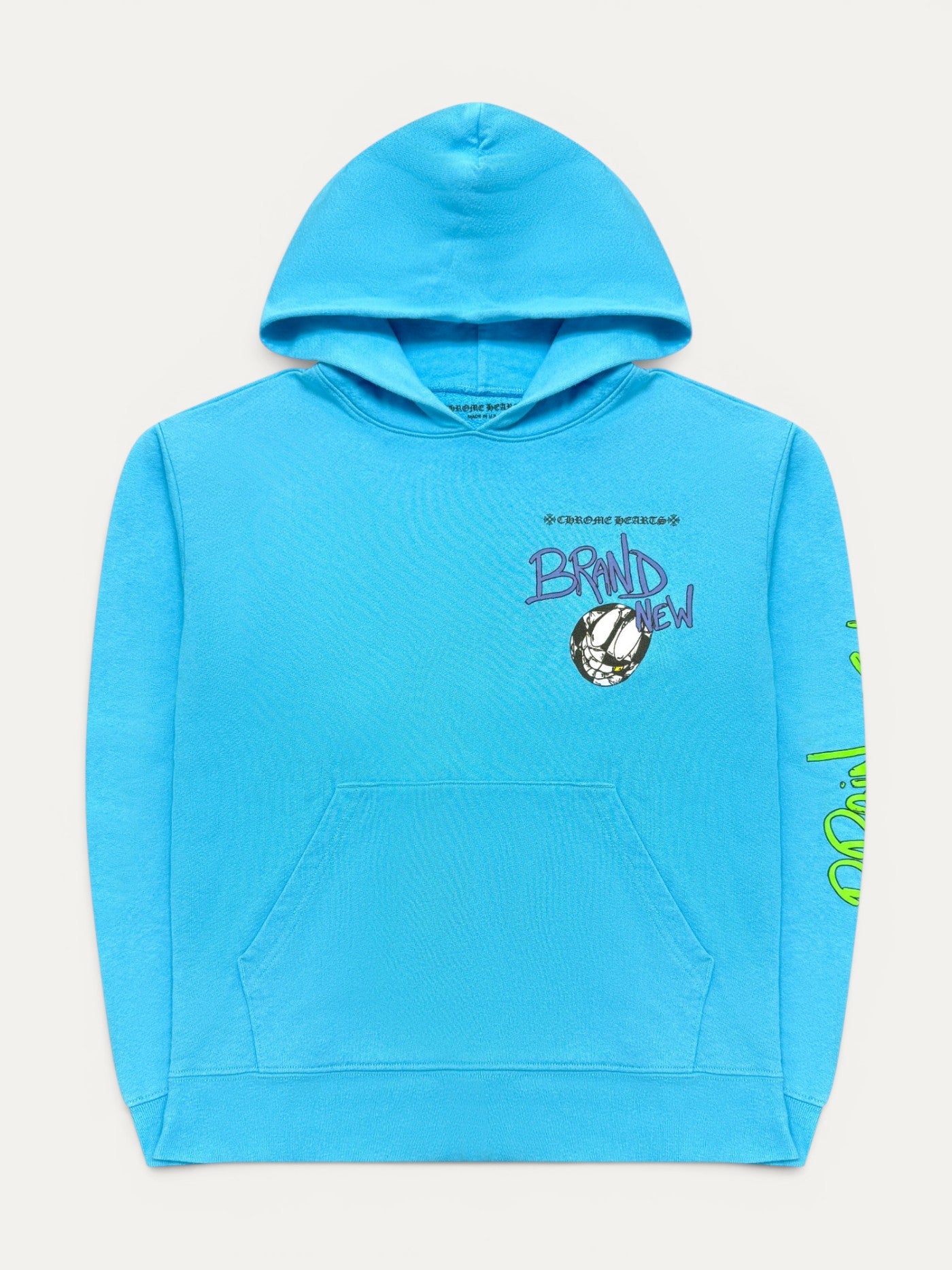 Chrome Hearts Matty Boy Blue 'Brain New' Hoodie